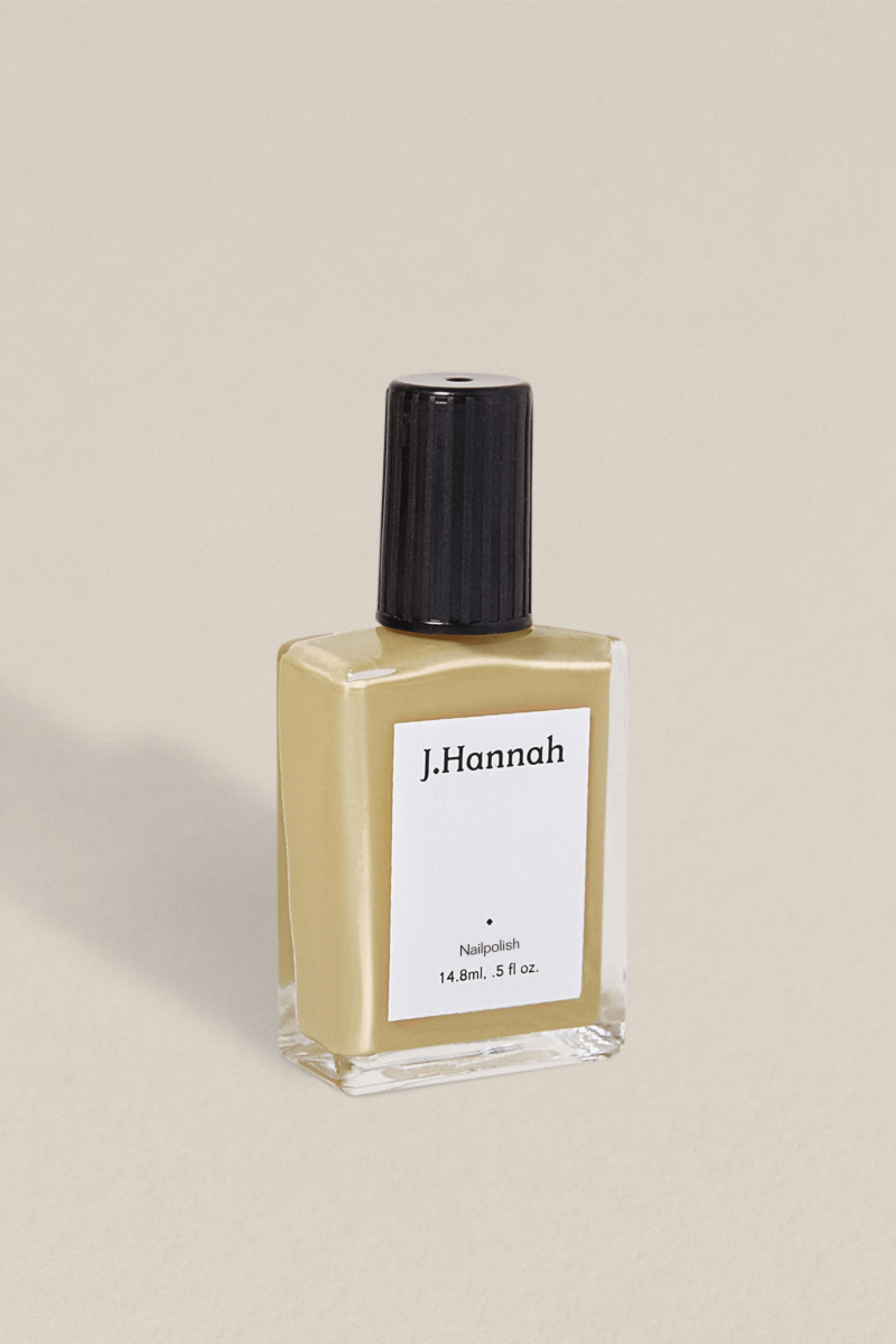 8171742462173, Miso Nail Polish, Accessories, J.Hannah, accessories,cf-vendor-j-hannah,green,j.hannah,laquer,miso,nail,nails,polish,Summer,vegan,Yellow, Miso is the perfect savory beige. Slight green undertones, miso paste inspired, and wearable in any season. Free From: Toluene, Formaldehyde, Dibutyl Phthalate (DBP), Formaldehyde Resin, Camphor, Ethyl Tosylamide, Xylene, Triphenyl Phosphate (TPHP) Additionally, free from gluten and animal-derived ingredients as neither are typically used in nail polish. 0.