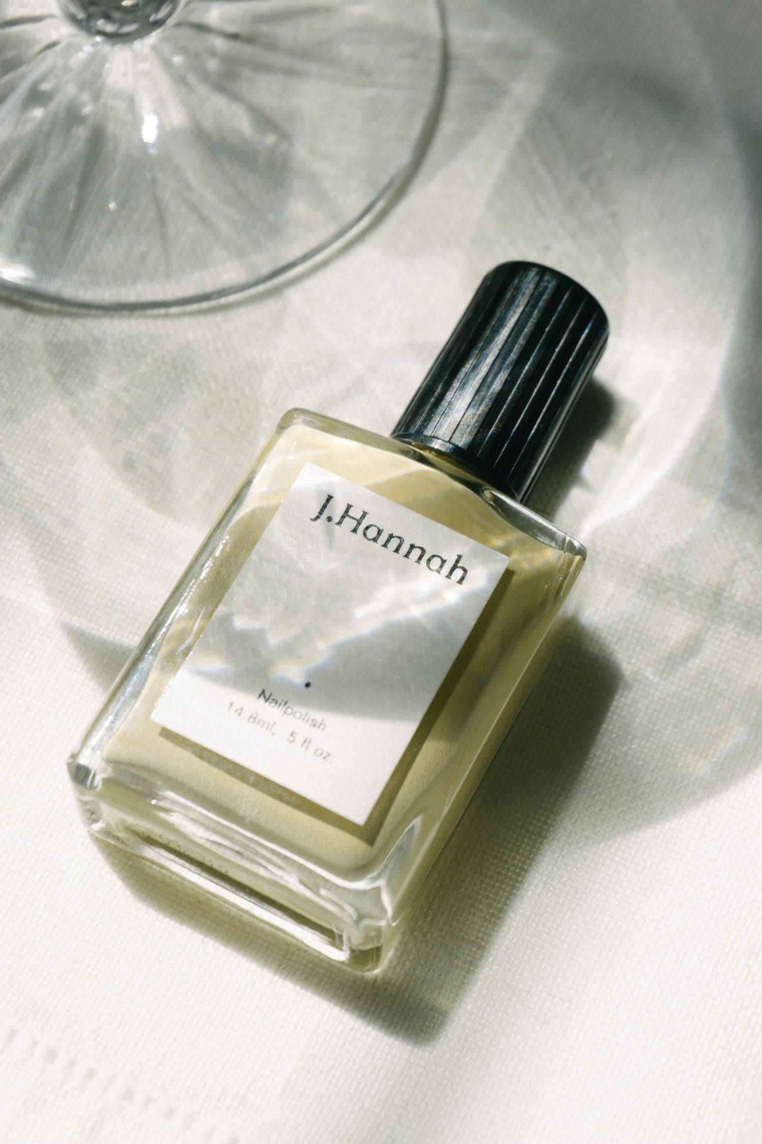 8171742462173, Miso Nail Polish, Accessories, J.Hannah, accessories,cf-vendor-j-hannah,green,j.hannah,laquer,miso,nail,nails,polish,Summer,vegan,Yellow, Miso is the perfect savory beige. Slight green undertones, miso paste inspired, and wearable in any season. Free From: Toluene, Formaldehyde, Dibutyl Phthalate (DBP), Formaldehyde Resin, Camphor, Ethyl Tosylamide, Xylene, Triphenyl Phosphate (TPHP) Additionally, free from gluten and animal-derived ingredients as neither are typically used in nail polish. 0.