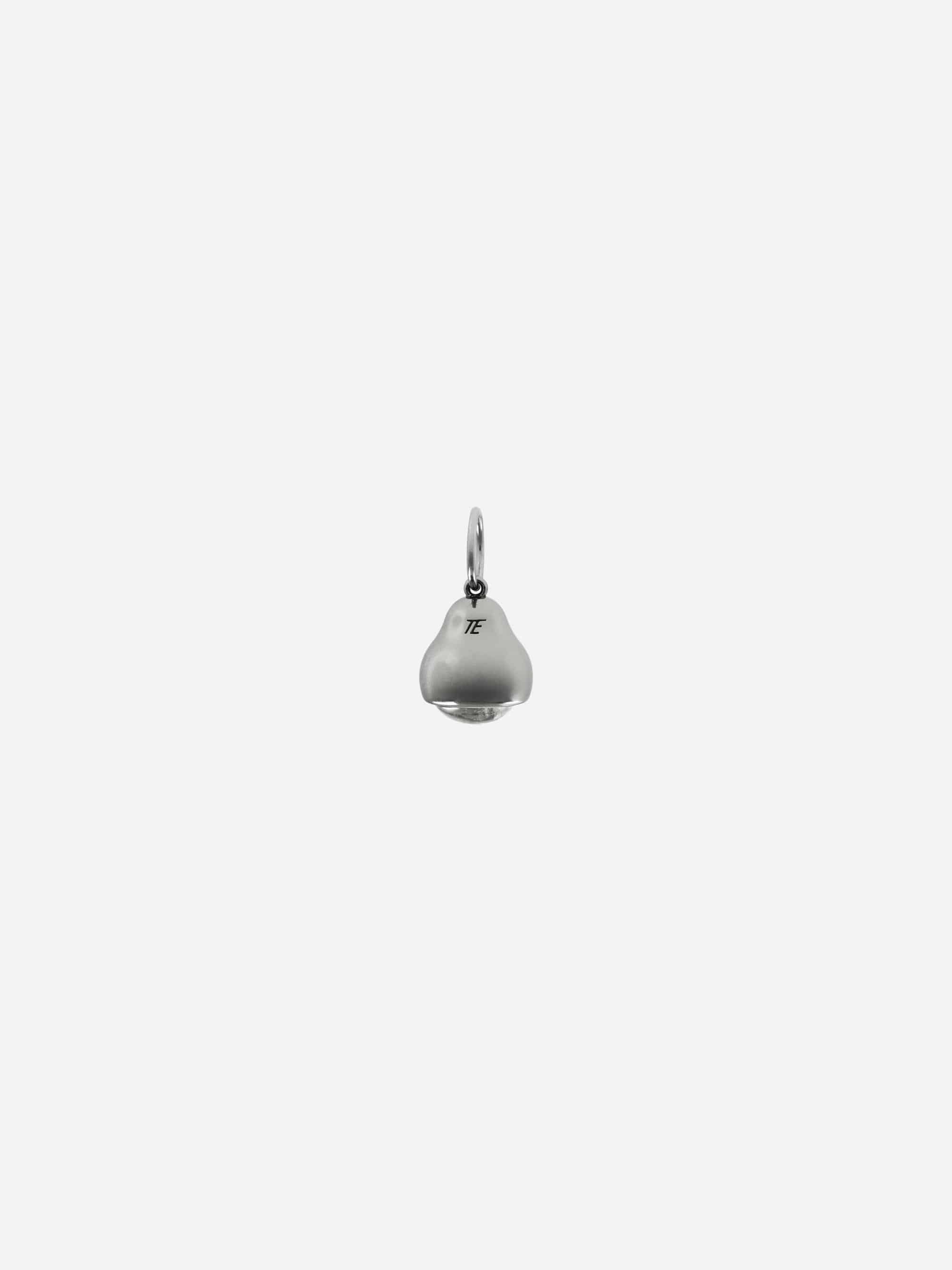 9026888597725, The Seed Gem Pendant, Accessories, The Empathist, accessories,empathist,keychain,keyring, This is an acorn-shaped pendant with a crystal (quartz) attached. The word “crystal” originates from the Greek word krystallos, meaning ice. Crystals are widely used gemstones known for their purifying qualities. The O-ring at the top allows it to be combined with a seed key ring. The pendant is made from zinc alloy, offering high corrosion resistance, and is finished with a glossy nickel plating. Detail