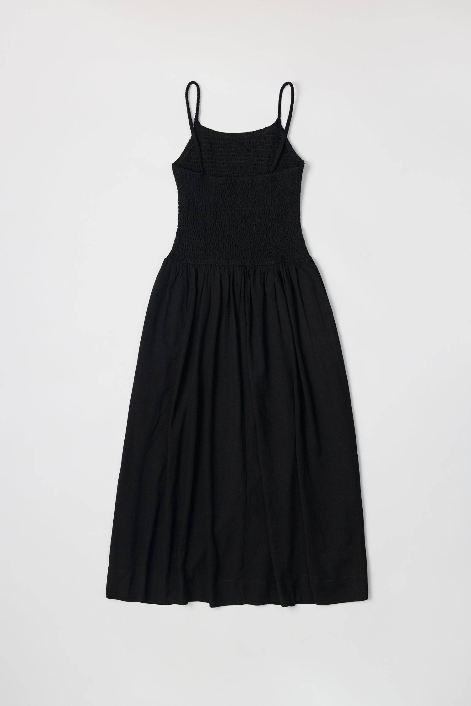 8346250805469, The Marcella Dress, Dress, All Row, brown,Casual,cf-color-chestnut,cf-color-natural,cf-color-white,cf-size-l,cf-size-m,cf-size-s,cf-vendor-all-row,Chestnut Brown,Comfort,Comfortable,dark brown,Feminine,Midi,Midi Dress,midi length,Minimal,minimalist,natural,new,Pockets,Semi-Formal,side pockets,Sleeveless,Sleeveless Dress,Slight Flare,Smocked,Spring,versatile,white,Womens, Information Meet The Marcella Dress, a stunning smocked dress that boasts a midi length with a fit and flare design that en