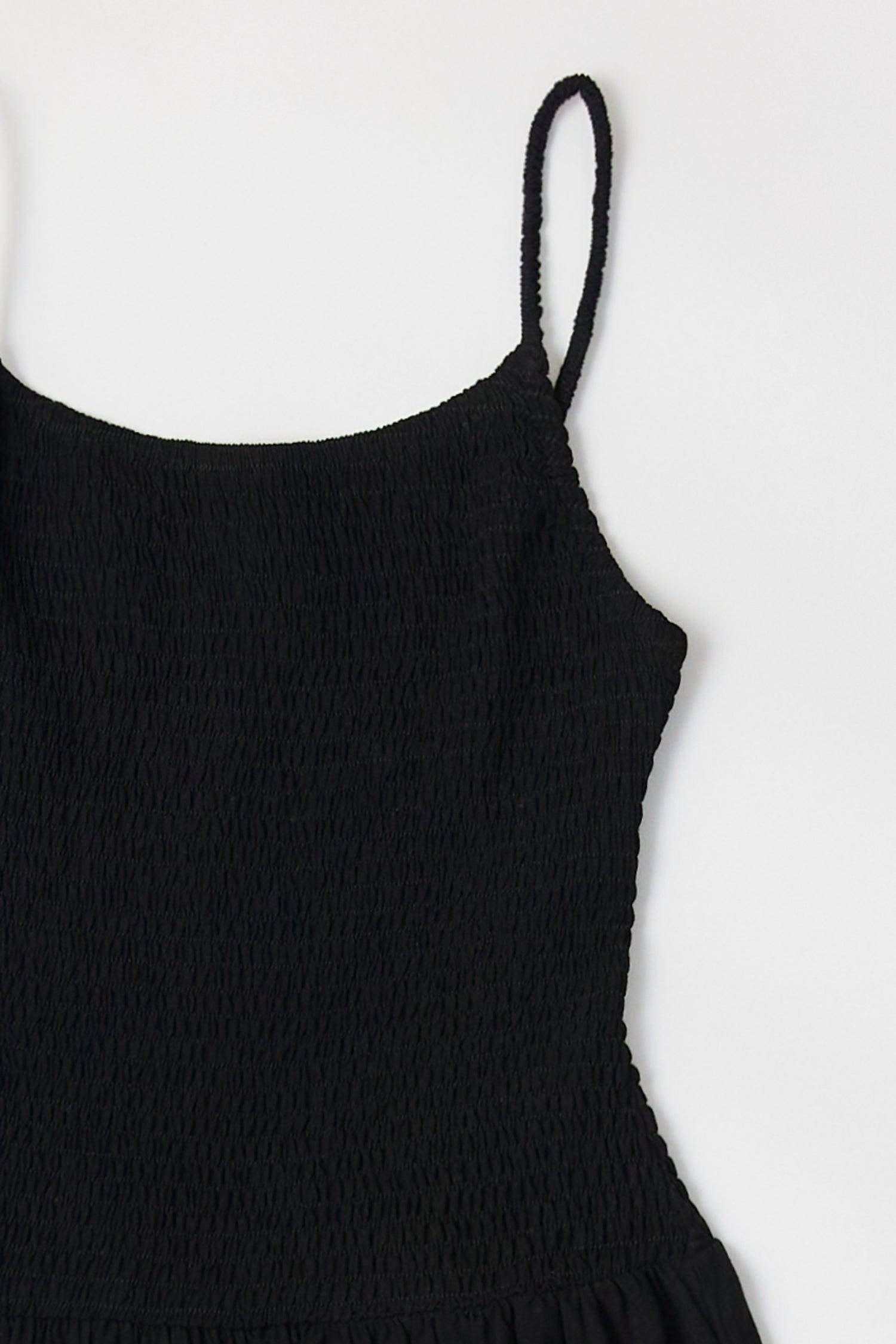 8346250805469, The Marcella Dress, Dress, All Row, brown,Casual,cf-color-chestnut,cf-color-natural,cf-color-white,cf-size-l,cf-size-m,cf-size-s,cf-vendor-all-row,Chestnut Brown,Comfort,Comfortable,dark brown,Feminine,Midi,Midi Dress,midi length,Minimal,minimalist,natural,new,Pockets,Semi-Formal,side pockets,Sleeveless,Sleeveless Dress,Slight Flare,Smocked,Spring,versatile,white,Womens, Information Meet The Marcella Dress, a stunning smocked dress that boasts a midi length with a fit and flare design that en