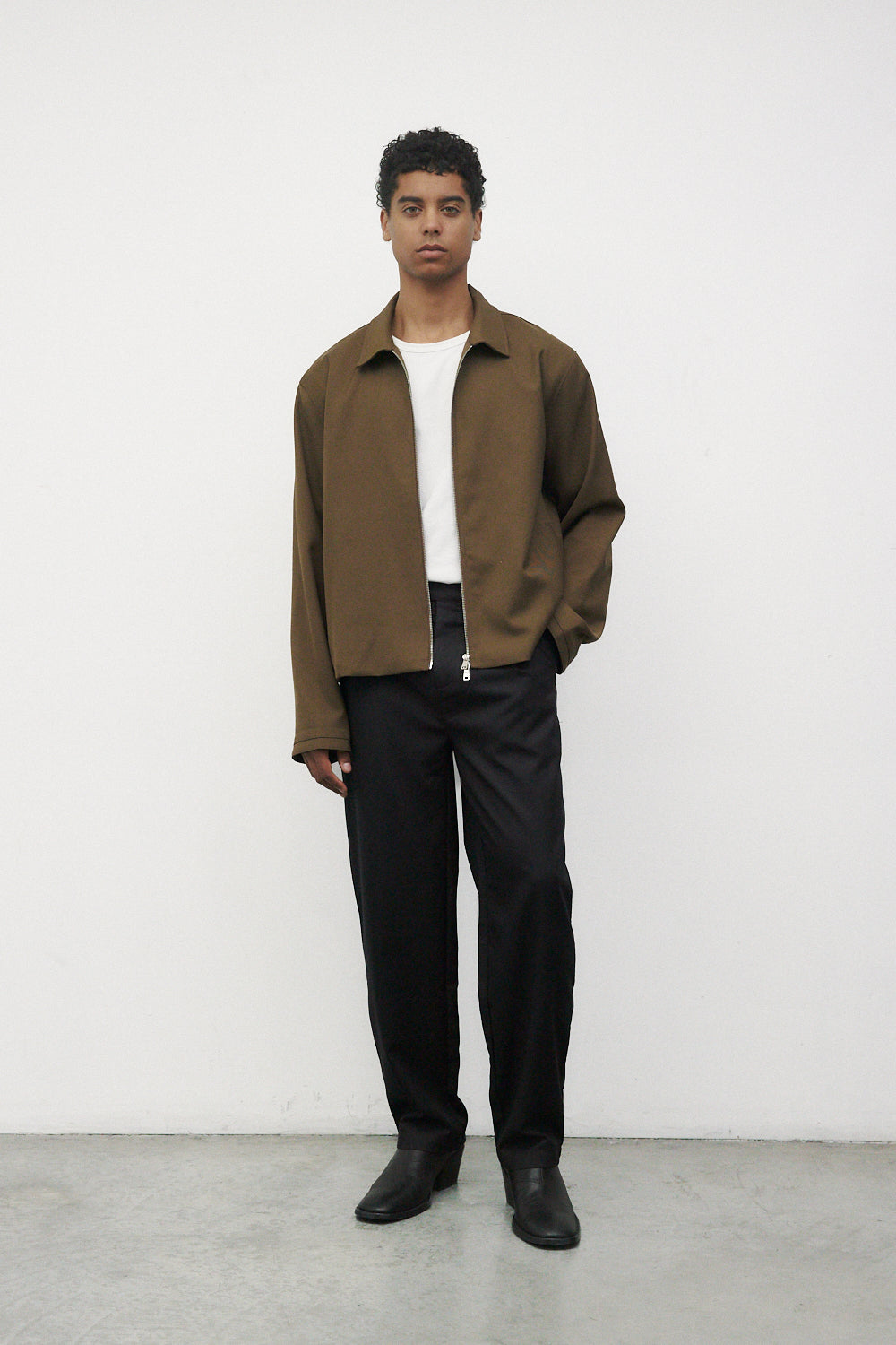 【THE MOZZ】With No Collar Jacket The Carson Jacket – Mod Ref | Common Market