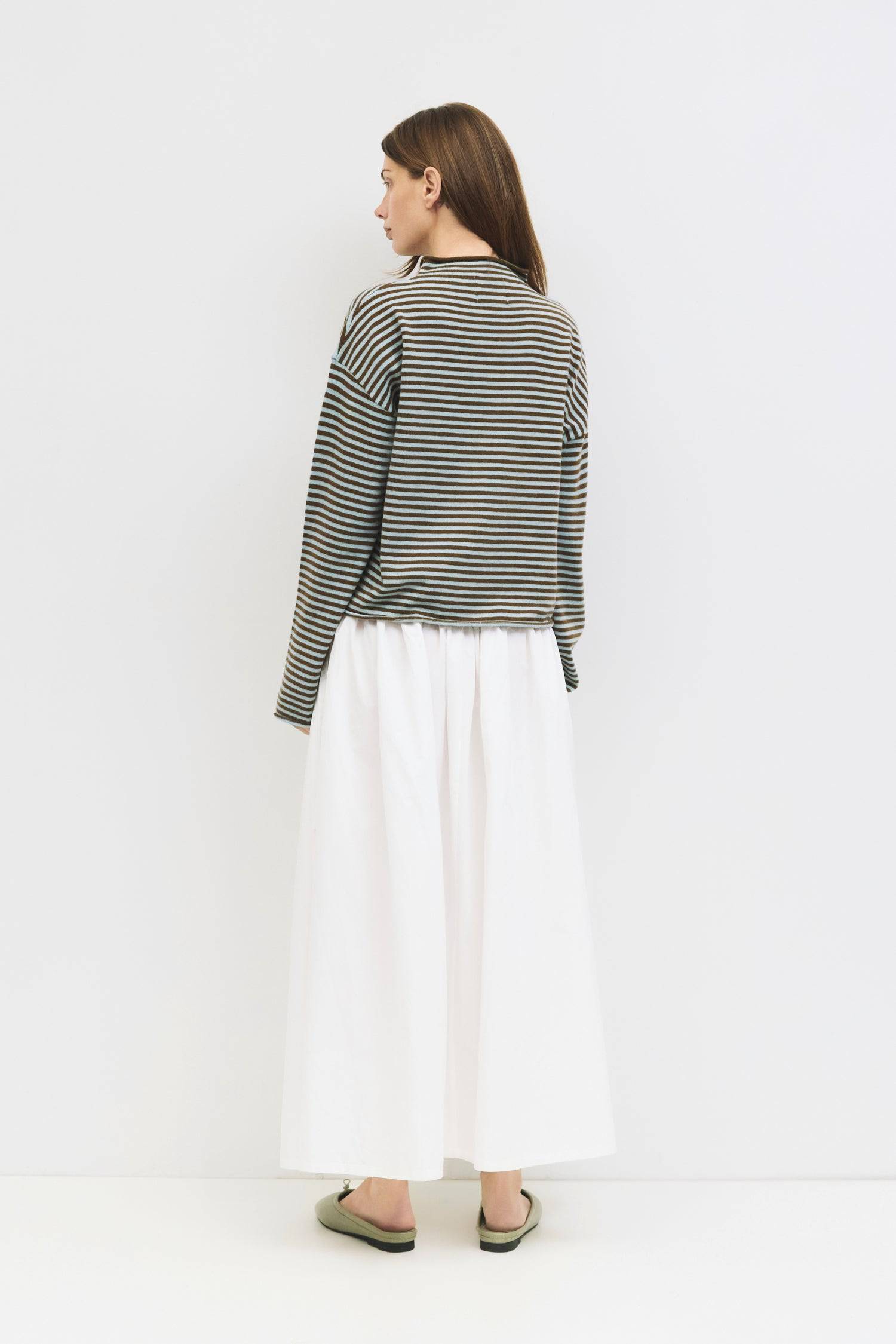 9023676514525, The Elisa Cardigan, Tops, All Row, All Row,allrow,Basic,Basics,Black,black/white,Blue,brown,Cardigan,Casual,cf-color-black,cf-color-blue,cf-color-brown,cf-color-cream,cf-color-red,cf-color-white-black,cf-size-l,cf-size-m,cf-size-s,Comfortable,Knit,Lightweight,new,Red,rolled hem,Spring,stretch,Striped,Transitional,Vertical Stripes,Womens,womens top, Information The Elisa Cardigan is a striped button-up cardigan designed with a relaxed fit for everyday wear. Finished with rolled edges on the ne