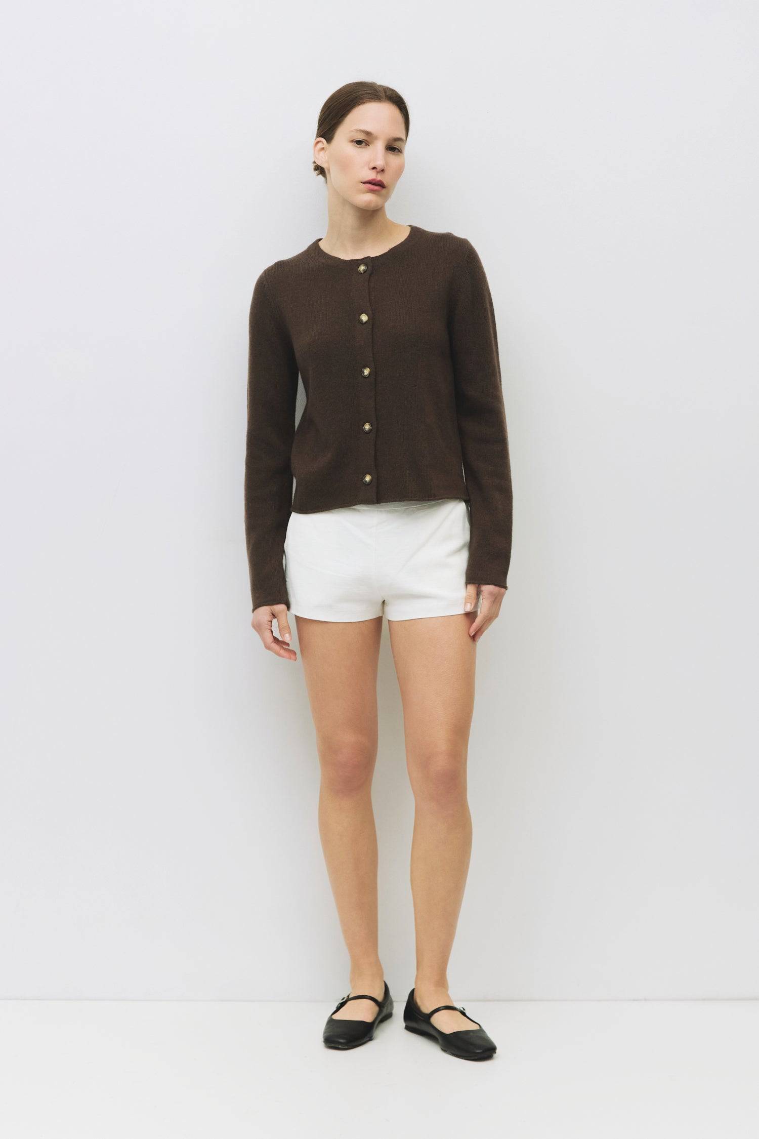 8364338381021, The Molly Cardigan, Outerwear, Mod Ref, Acrylic,beige,Blue,Cardigan,Casual,cf-color-beige,cf-color-blue,cf-color-grey,cf-color-sage,cf-size-l,cf-size-m,cf-size-s,cf-size-xl,cf-size-xs,cf-vendor-mod-ref,Cropped,cropped hemline,Everyday,fall,Grey,Heather Grey,Mod Ref,modref,new,polyester,polyurethane,Pullover,Sage,set,Sets,Sweater,Transitional,Women's, Information The Molly Cardigan is a chic light-weight knit cardigan. The cropped length offers a modern touch to a classic design. It also featu