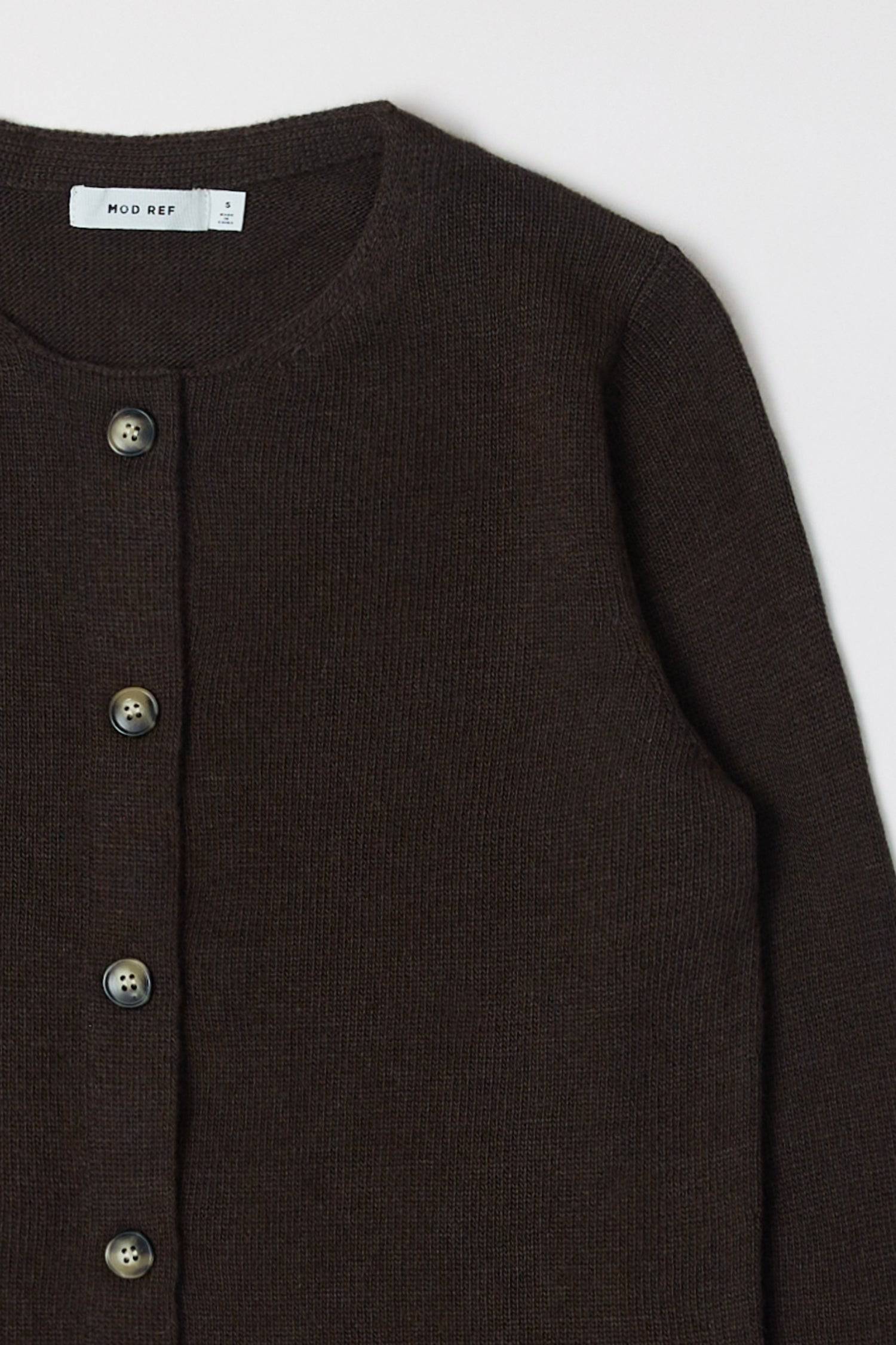 8364338381021, The Molly Cardigan, Outerwear, Mod Ref, Acrylic,beige,Blue,Cardigan,Casual,cf-color-beige,cf-color-blue,cf-color-grey,cf-color-sage,cf-size-l,cf-size-m,cf-size-s,cf-size-xl,cf-size-xs,cf-vendor-mod-ref,Cropped,cropped hemline,Everyday,fall,Grey,Heather Grey,Mod Ref,modref,new,polyester,polyurethane,Pullover,Sage,set,Sets,Sweater,Transitional,Women's, Information The Molly Cardigan is a chic light-weight knit cardigan. The cropped length offers a modern touch to a classic design. It also featu