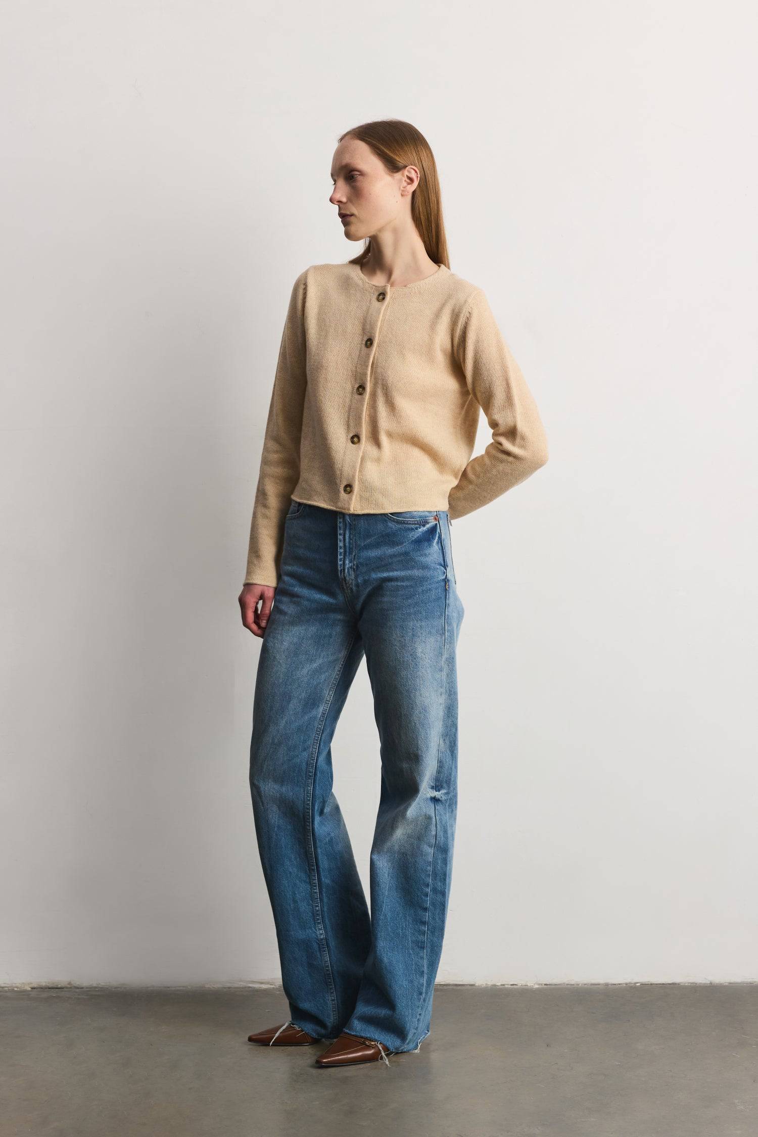 8364338381021, The Molly Cardigan, Outerwear, Mod Ref, Acrylic,beige,Blue,Cardigan,Casual,cf-color-beige,cf-color-blue,cf-color-grey,cf-color-sage,cf-size-l,cf-size-m,cf-size-s,cf-size-xl,cf-size-xs,cf-vendor-mod-ref,Cropped,cropped hemline,Everyday,fall,Grey,Heather Grey,Mod Ref,modref,new,polyester,polyurethane,Pullover,Sage,set,Sets,Sweater,Transitional,Women's, Information The Molly Cardigan is a chic light-weight knit cardigan. The cropped length offers a modern touch to a classic design. It also featu