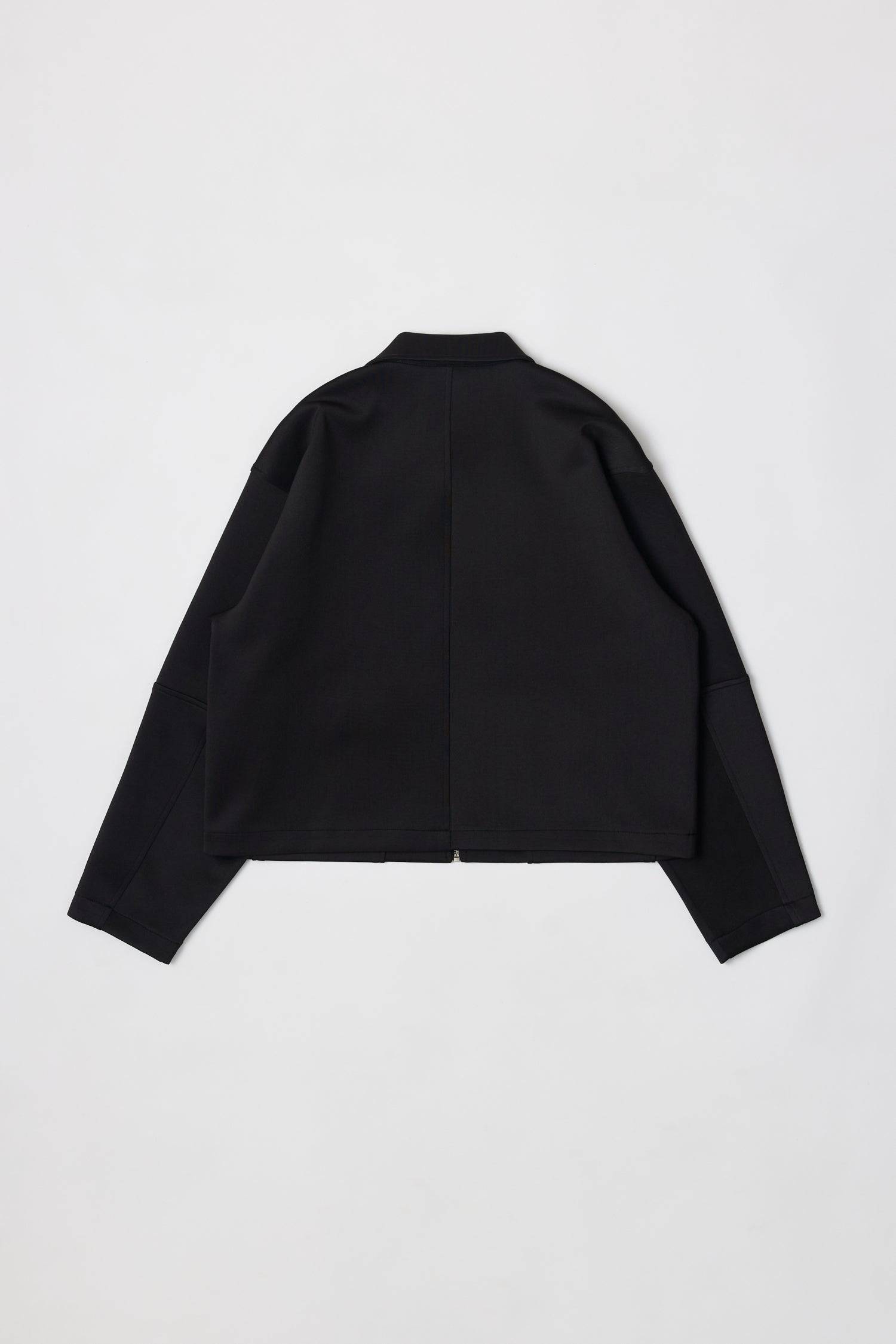 8831738773725, The Maelle Jacket, Outerwear, Mod Ref, Black,Button,Buttons,Casual,cf-color-black,cf-color-brown,cf-size-l,cf-size-m,cf-size-s,cf-vendor-mod-ref,Coat,Collar,collared,Collared Jacket,Comfort,Comfortable,Details,Everyday,Front Pocket,Front Pockets,layer,layered,layering,Layers,Long,Long Sleeve,modref,new,Outerwear,Oversized,Patch Pockets,Pocket,Pockets,Stitch,Stitching,Womens, Information The Maelle Jacket is a semi-cropped jacket made from heavy-weight scuba fabric and features structured slee