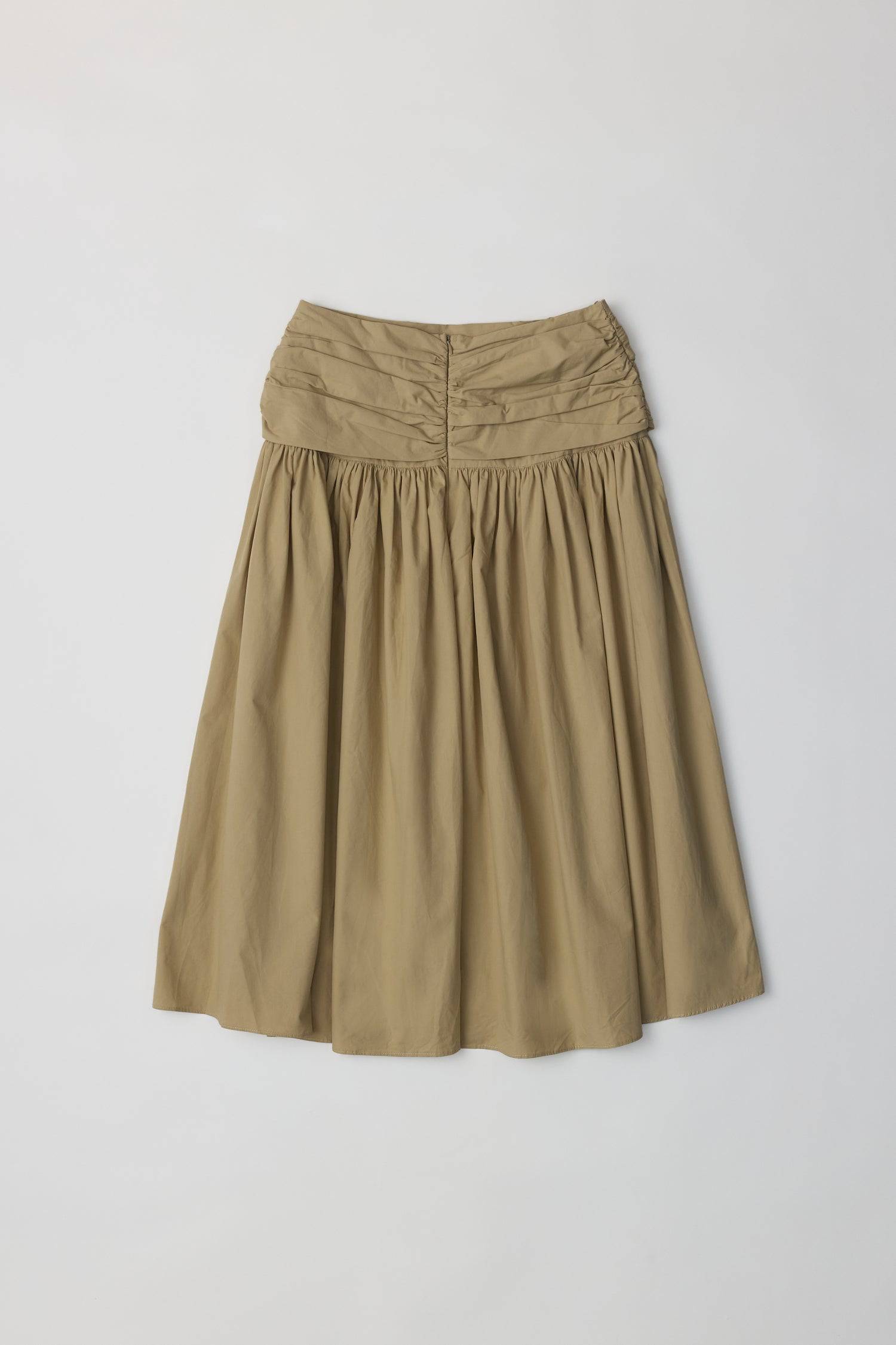 8302393393373, The Mariana Skirt, Bottoms, All Row, beige,Black,Bottom,Bottoms,Breathable,cf-color-black,cf-color-white,cf-size-l,cf-size-m,cf-size-s,cf-vendor-all-row,Comfortable,everyday,flowy,High Waist,Lime,Matching Set,Midi Skirt,POPLIN,Relaxed Fit,ruched,ruching,Semi-Formal,set,Sets,Skirt,spring,Summer,versatile,white,womens, Information The Mariana Skirt is an elevated midi skirt with wrap detailing at the waistline. It features a full, flowing design and an invisible back zipper for a seamless finis