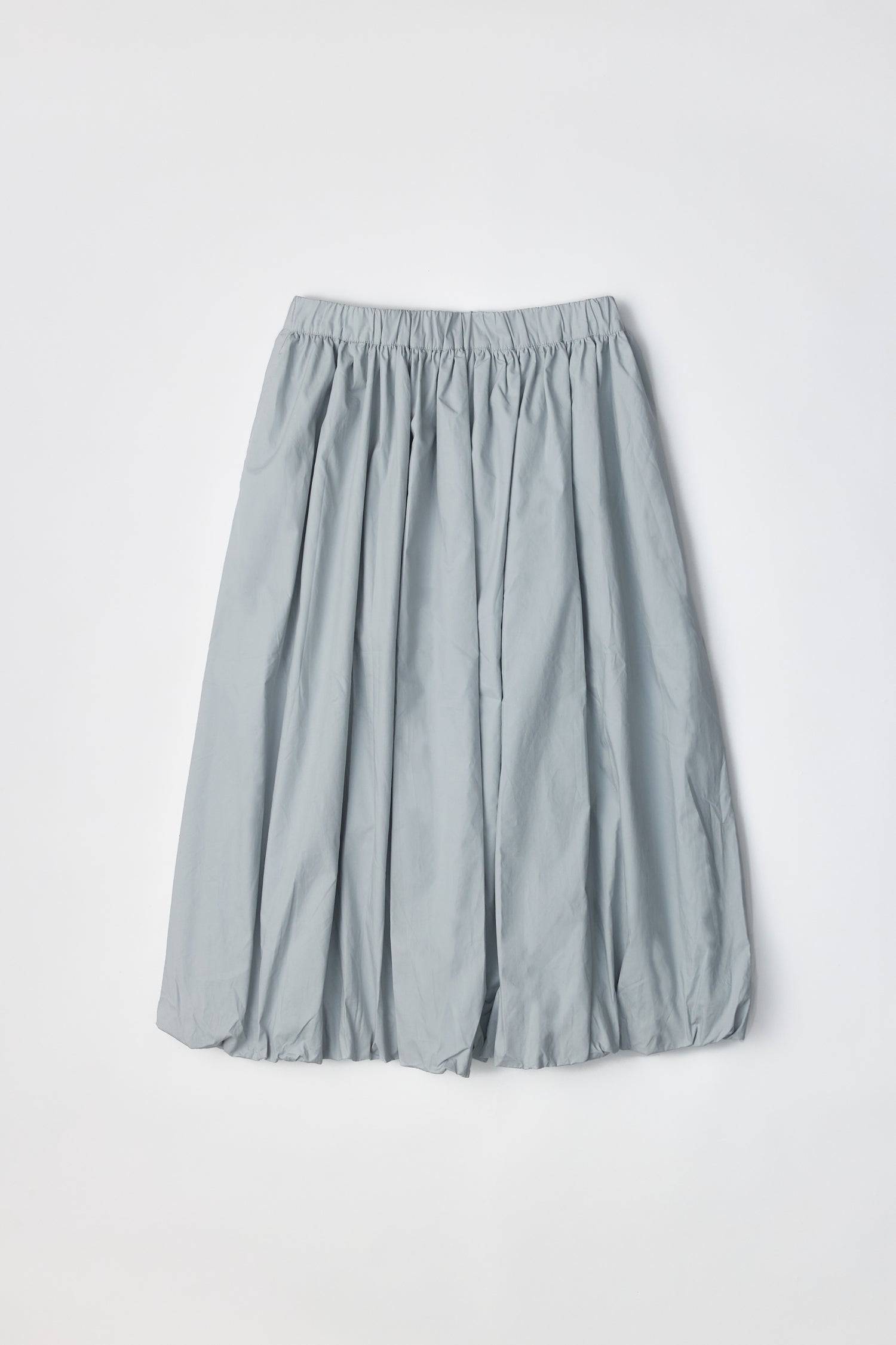 8466464997597, The Bella Skirt, Skirt, All Row, Black,Blue,Bottom,Bottoms,bubble,bubble skirt,cf-color-black,cf-color-natural,cf-size-l,cf-size-m,cf-size-s,Comfortable,Elastic,Elastic Waistband,everyday,flowy,ivory,Light Blue,matching,Midi Skirt,Mod Ref,Skirt,skirts,spring,Summer,womens, Information The Bella Skirt is a playful midi-length bubble skirt. It features an elasticated waist for a comfortable and adjustable fit. The length and bubble effect hem add volume and movement to the silhouette. Pair this