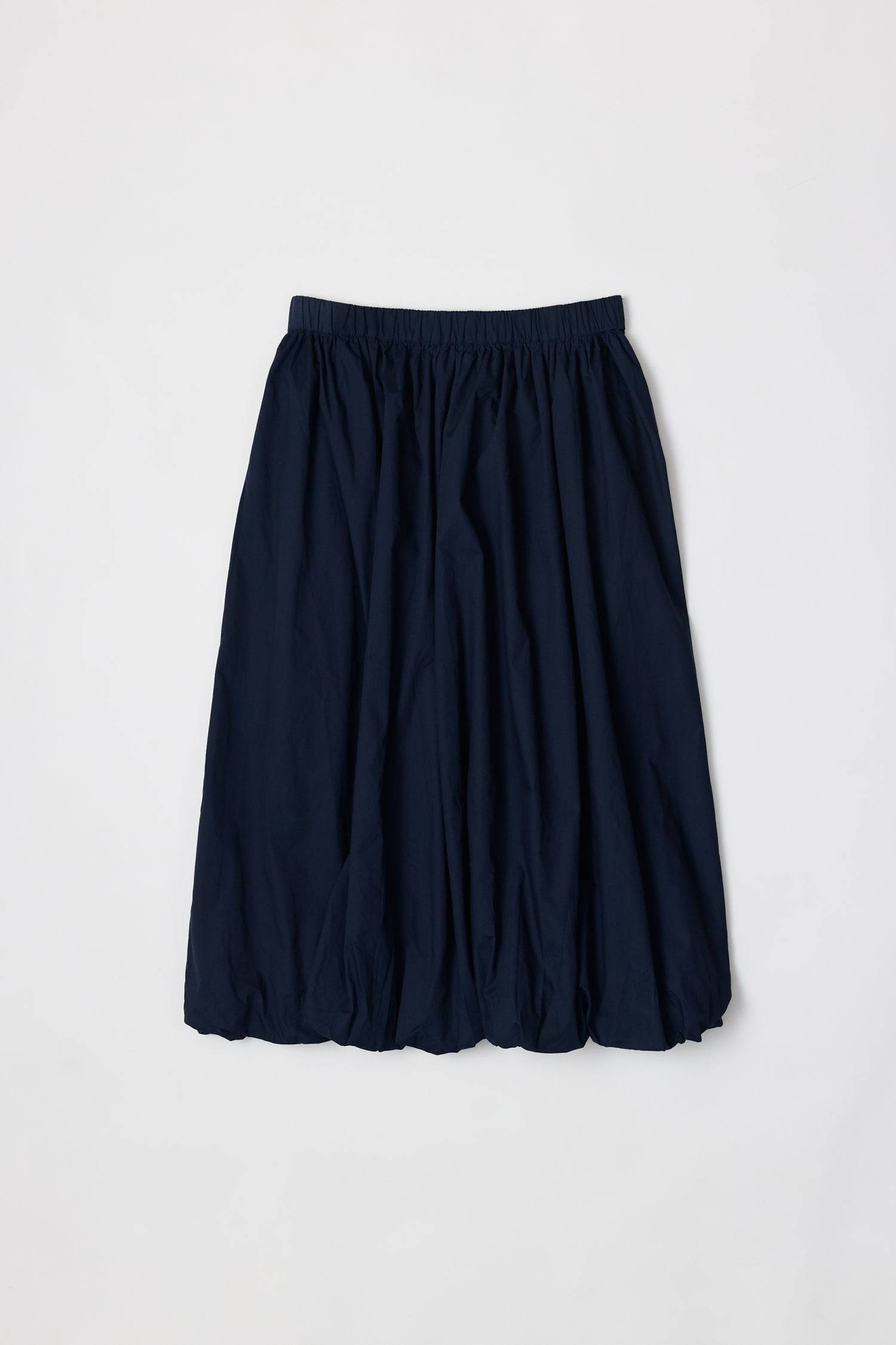 8466464997597, The Bella Skirt, Skirt, All Row, Black,Blue,Bottom,Bottoms,bubble,bubble skirt,cf-color-black,cf-color-natural,cf-size-l,cf-size-m,cf-size-s,Comfortable,Elastic,Elastic Waistband,everyday,flowy,ivory,Light Blue,matching,Midi Skirt,Mod Ref,Skirt,skirts,spring,Summer,womens, Information The Bella Skirt is a playful midi-length bubble skirt. It features an elasticated waist for a comfortable and adjustable fit. The length and bubble effect hem add volume and movement to the silhouette. Pair this