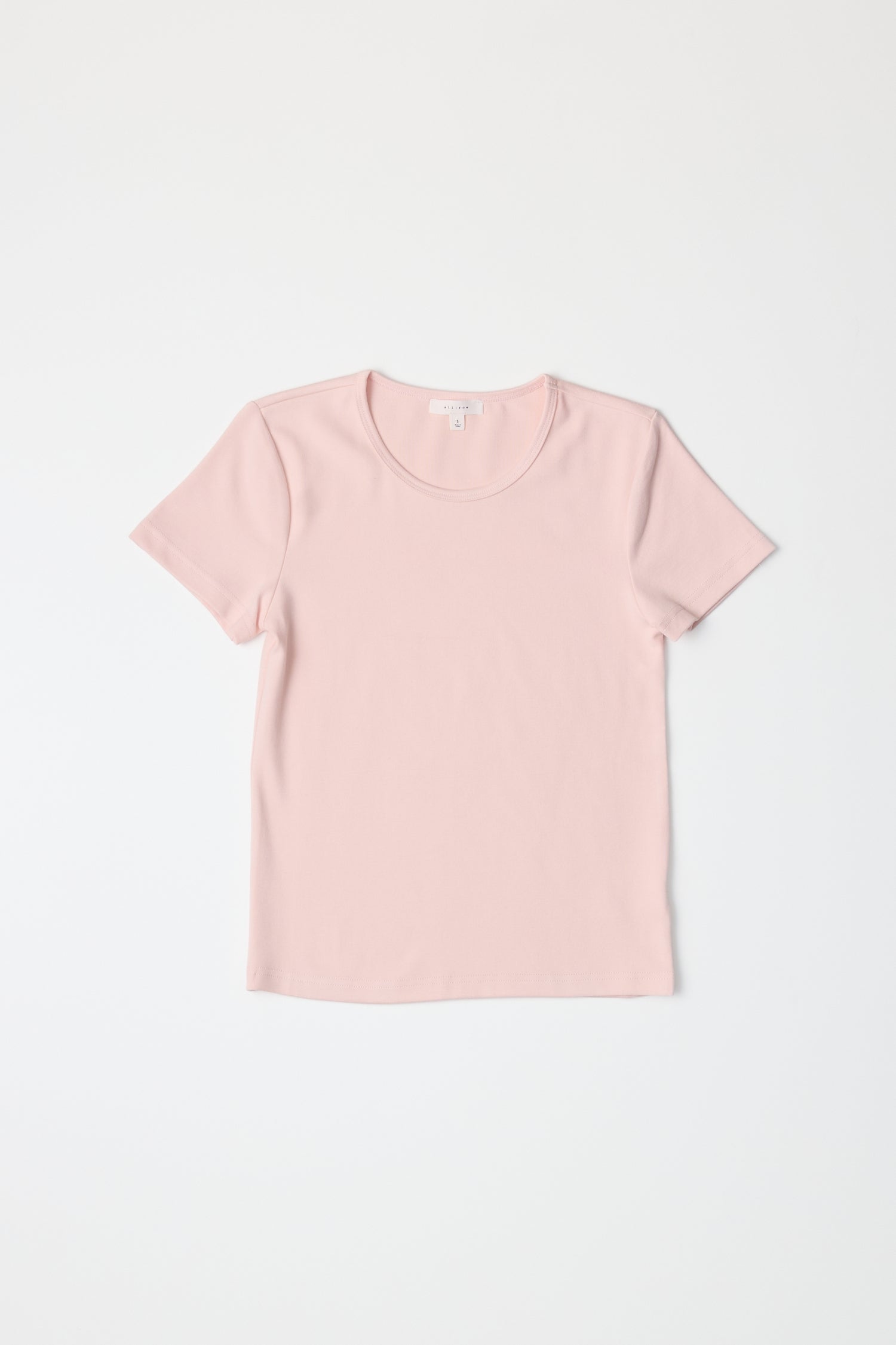 8994154250461, The Frida Top, Tops, All Row, back tie,Black,Blue,cf-color-blue,cf-color-lightblue,cf-color-white,cf-size-l,cf-vendor-all-row,Comfort,Comfortable,Crew Neck,Crew Neckline,Feminine,Form Fitting,Light Blue,new,Short Sleeve,Spring,Tops,versatile,white,Womens,womens top, Information The Frida Top is a form-fitting short sleeve knit made from soft, medium-weight fabric for a comfortable, tailored look. With a simple neck binding detail, it’s a versatile piece that pairs easily with both casual and