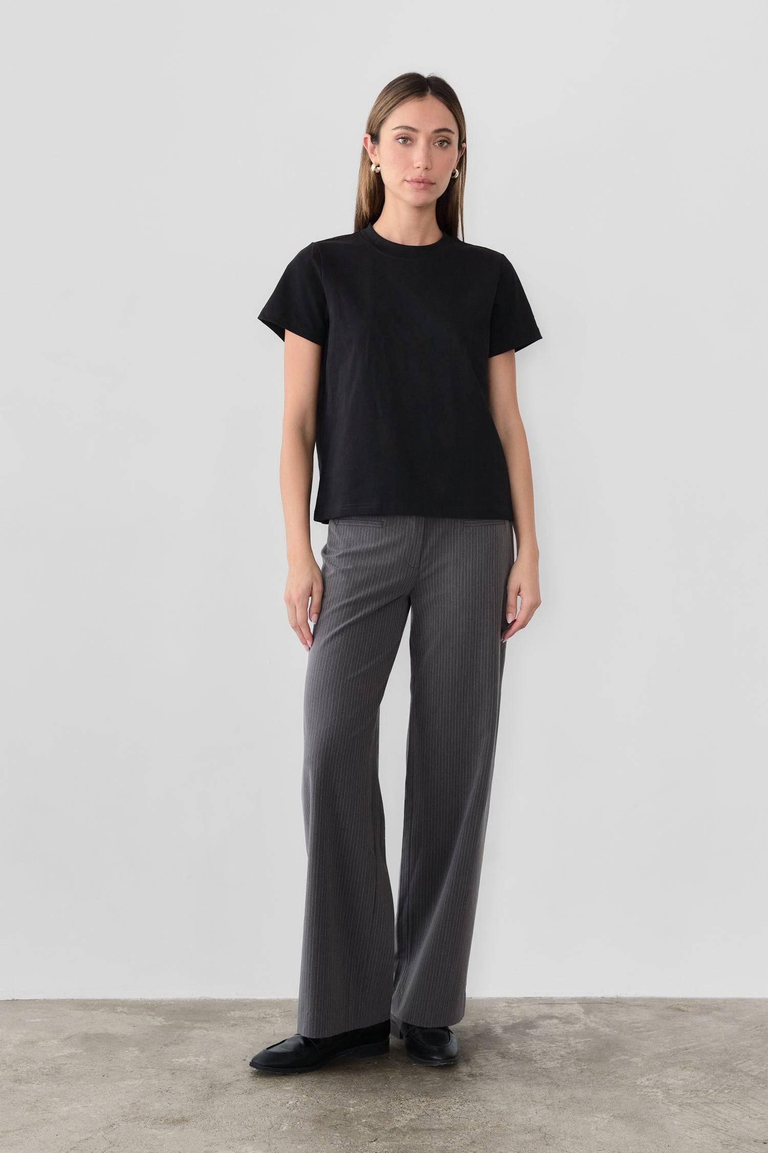 8767793627357, The Lanie Long Top, Tops, All Row, All Row,allrow,Basic,basics,Black,Blue,Bone,cf-color-black,cf-color-blue,cf-color-bone,cf-color-grey,cf-color-white,cf-size-l,cf-size-m,cf-size-s,cf-vendor-all-row,collection,COTTON,essentials,everyday,Grey,new,t-shirt,tee,white,womens, Information The Lanie Long Top is a wardrobe staple for casual comfort and versatility. It's perfect for everyday wear and is made from soft, breathable cotton that pairs effortlessly with jeans, shorts, or skirts.All Row Eve