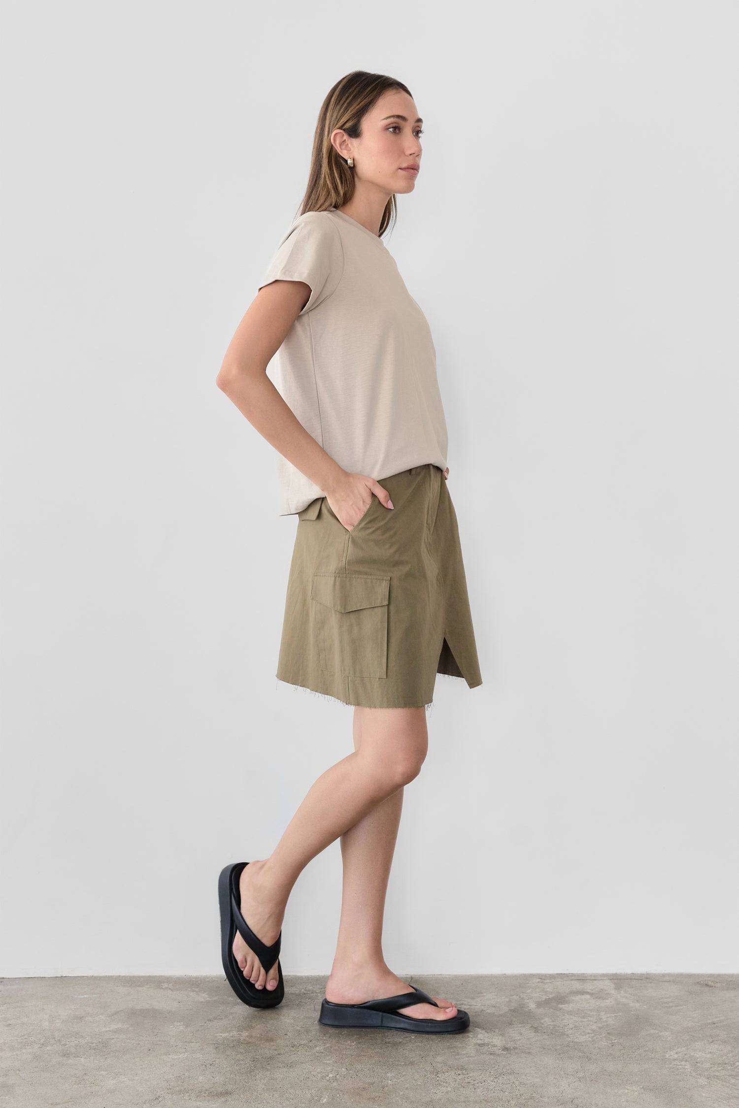 8767793627357, The Lanie Long Top, Tops, All Row, All Row,allrow,Basic,basics,Black,Blue,Bone,cf-color-black,cf-color-blue,cf-color-bone,cf-color-grey,cf-color-white,cf-size-l,cf-size-m,cf-size-s,cf-vendor-all-row,collection,COTTON,essentials,everyday,Grey,new,t-shirt,tee,white,womens, Information The Lanie Long Top is a wardrobe staple for casual comfort and versatility. It's perfect for everyday wear and is made from soft, breathable cotton that pairs effortlessly with jeans, shorts, or skirts.All Row Eve