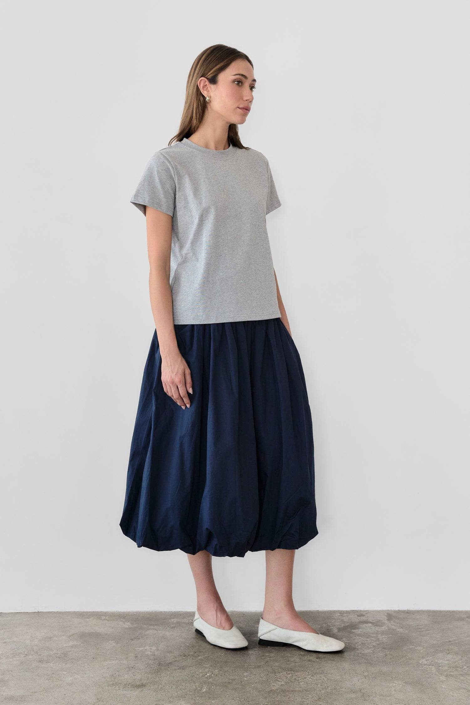 8767793627357, The Lanie Long Top, Tops, All Row, All Row,allrow,Basic,basics,Black,Blue,Bone,cf-color-black,cf-color-blue,cf-color-bone,cf-color-grey,cf-color-white,cf-size-l,cf-size-m,cf-size-s,cf-vendor-all-row,collection,COTTON,essentials,everyday,Grey,new,t-shirt,tee,white,womens, Information The Lanie Long Top is a wardrobe staple for casual comfort and versatility. It's perfect for everyday wear and is made from soft, breathable cotton that pairs effortlessly with jeans, shorts, or skirts.All Row Eve