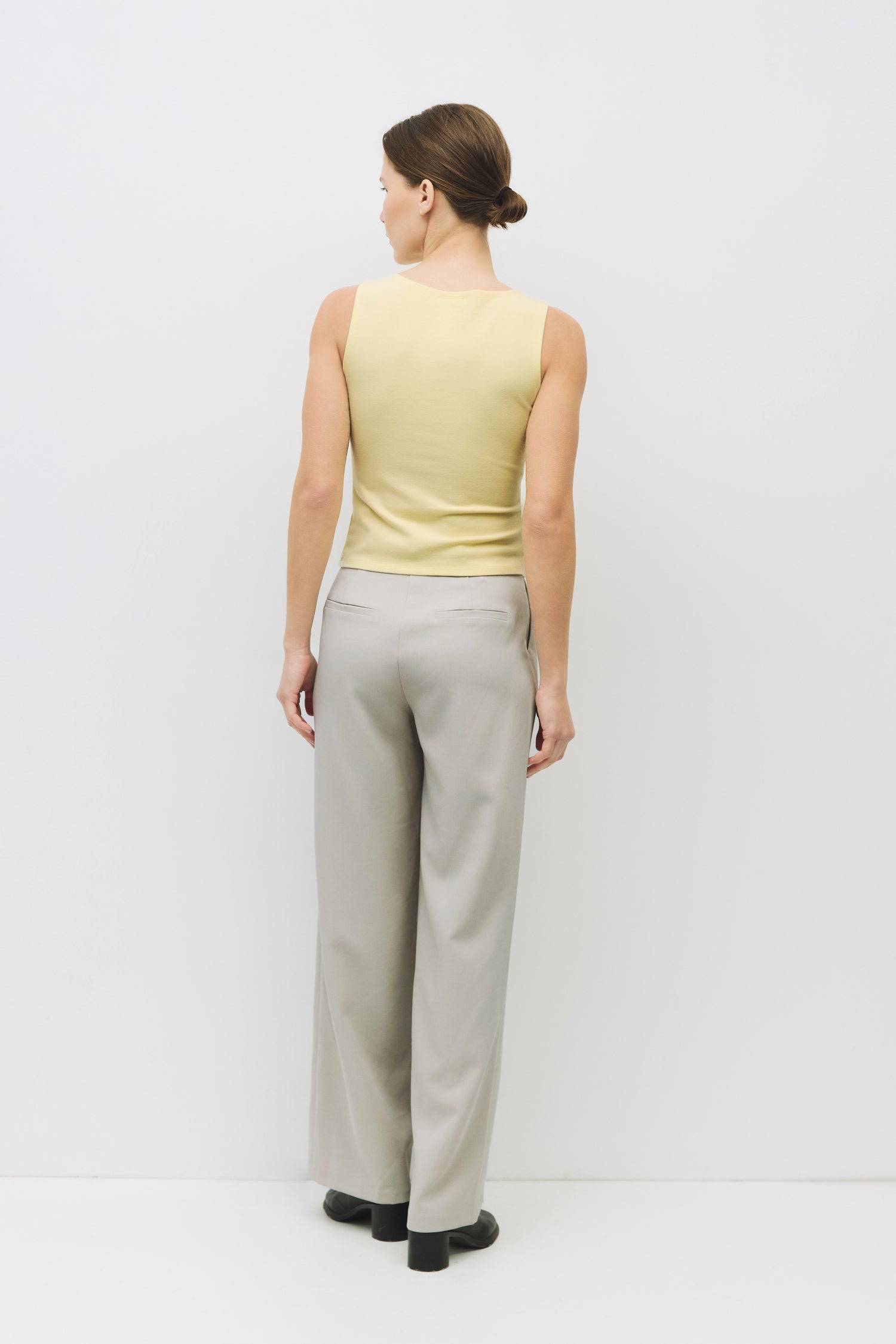 8877665517789, The Sidney Top, Tops, All Row, All Row,allrow,Basic,Basics,beige,Blue,boat neck,boat neckline,Casual,cf-color-beige,cf-color-blue,cf-size-l,cf-size-m,cf-size-s,cf-vendor-all-row,Cotton,cowl neck,Everyday,Knit Top,Light Blue,modal,new,semi cropped,set,Sets,SPANDEX,Spring,tank,Tank Top,timeless,Women's,womens top, Information The Sidney Top is a form-fitting brushed knit top with a sleek boat neck. Its semi-cropped length makes it an easy piece to pair with high-waisted bottoms for a modern loo