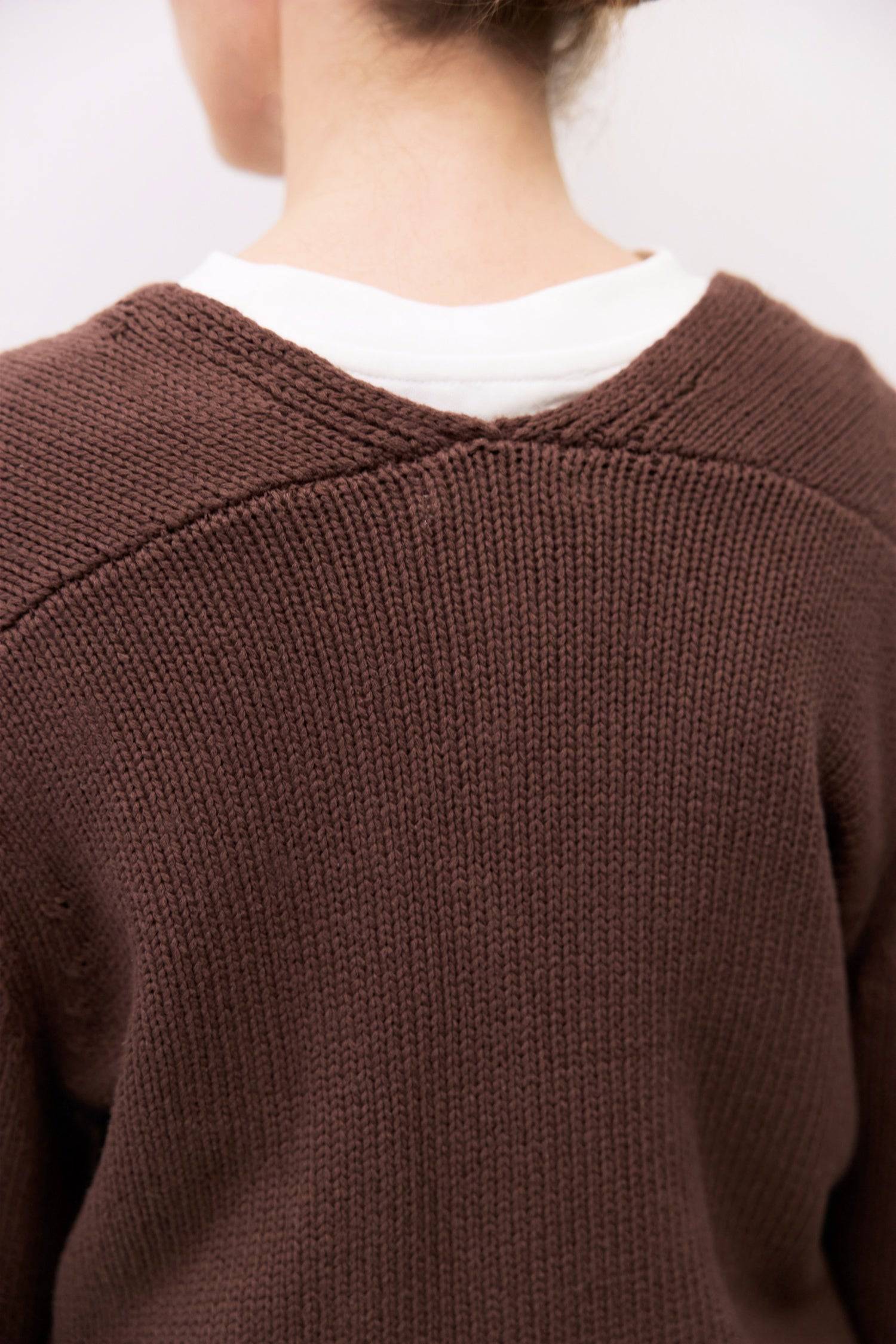 9045581299933, The Layla Cardigan, Outerwear, Mod Ref, Basic,Basics,bell sleeves,brown,Button up,Cardigan,Casual,cf-color-brown,cf-color-white,cf-size-l,cf-size-m,cf-size-s,cf-size-xl,cf-size-xs,cf-vendor-mod-ref,Colder Seasons,Collar,collared,Cotton,fall,heavy weight,Knit,Knit Top,Long Sleeve,Long Sleeve Top,Mod Ref,modref,new,nylon,shawl collar,Soft Knit,tonal,Transitional,V neck,V Neckline,white,winter,Women's, Information The Layla Cardigan is crafted from a midweight knit for a soft yet structured feel