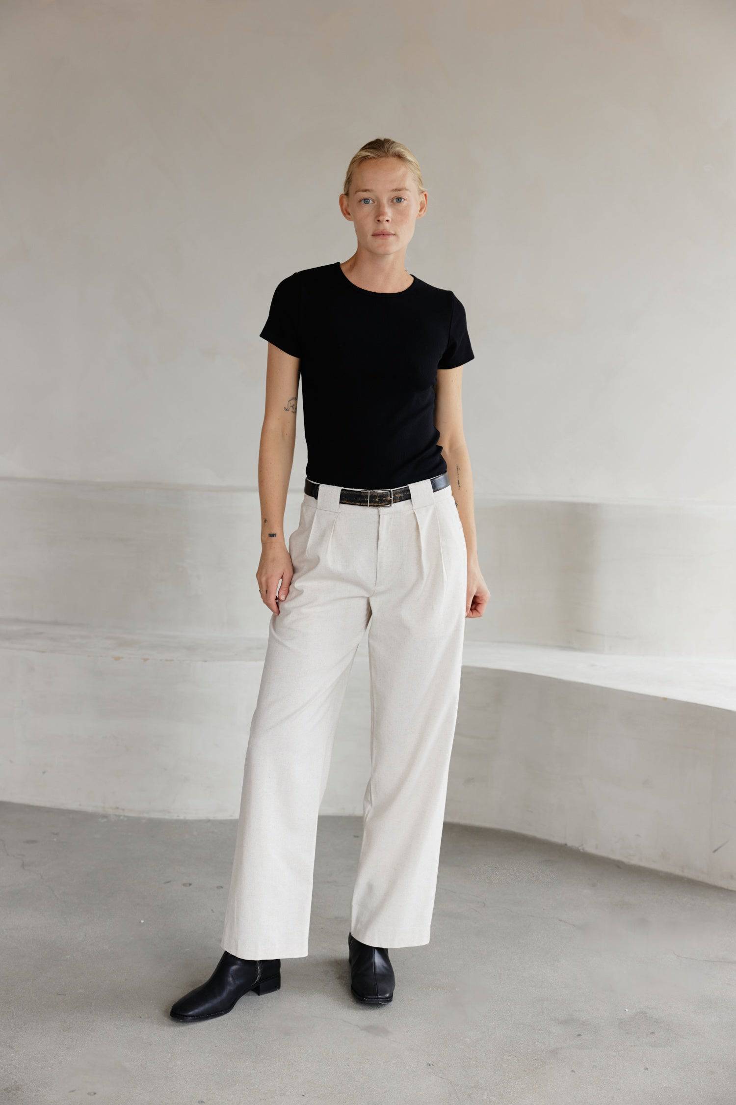 8304961945821, The Reese Top, Tops, Mod Ref, 90s,Basic,Basics,Black,Blue,Casual,cf-color-black,cf-color-blue,cf-color-white,cf-size-l,cf-size-m,cf-size-s,cf-vendor-mod-ref,Comfortable,Crew Neck,Crew Neckline,Everyday,Form Fitting,Ribbed,Ribbed Fabric,Ribbed Top,Short Sleeve,Spring,stretch,Stretchy,Summer,Tee,Tops,Transitional,white,Women's, Information The Reese Top is a ribbed tee that offers style without compromising comfort. It is fabricated from a cotton-rayon blend with a hint of spandex for a stretch