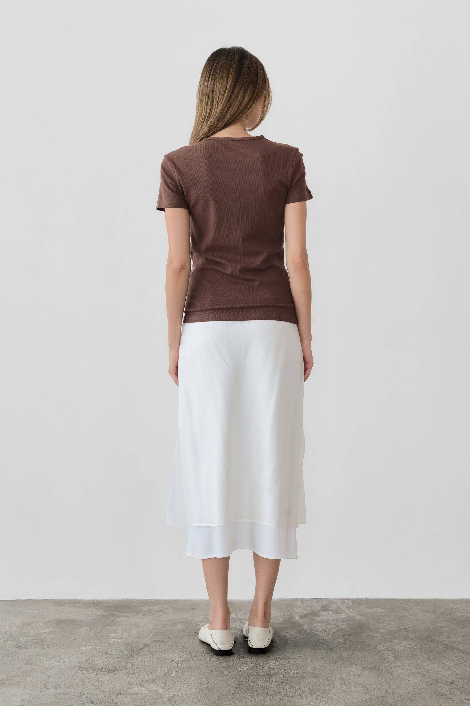 8304961945821, The Reese Top, Tops, Mod Ref, 90s,Basic,Basics,Black,Blue,Casual,cf-color-black,cf-color-blue,cf-color-white,cf-size-l,cf-size-m,cf-size-s,cf-vendor-mod-ref,Comfortable,Crew Neck,Crew Neckline,Everyday,Form Fitting,Ribbed,Ribbed Fabric,Ribbed Top,Short Sleeve,Spring,stretch,Stretchy,Summer,Tee,Tops,Transitional,white,Women's, Information The Reese Top is a ribbed tee that offers style without compromising comfort. It is fabricated from a cotton-rayon blend with a hint of spandex for a stretch