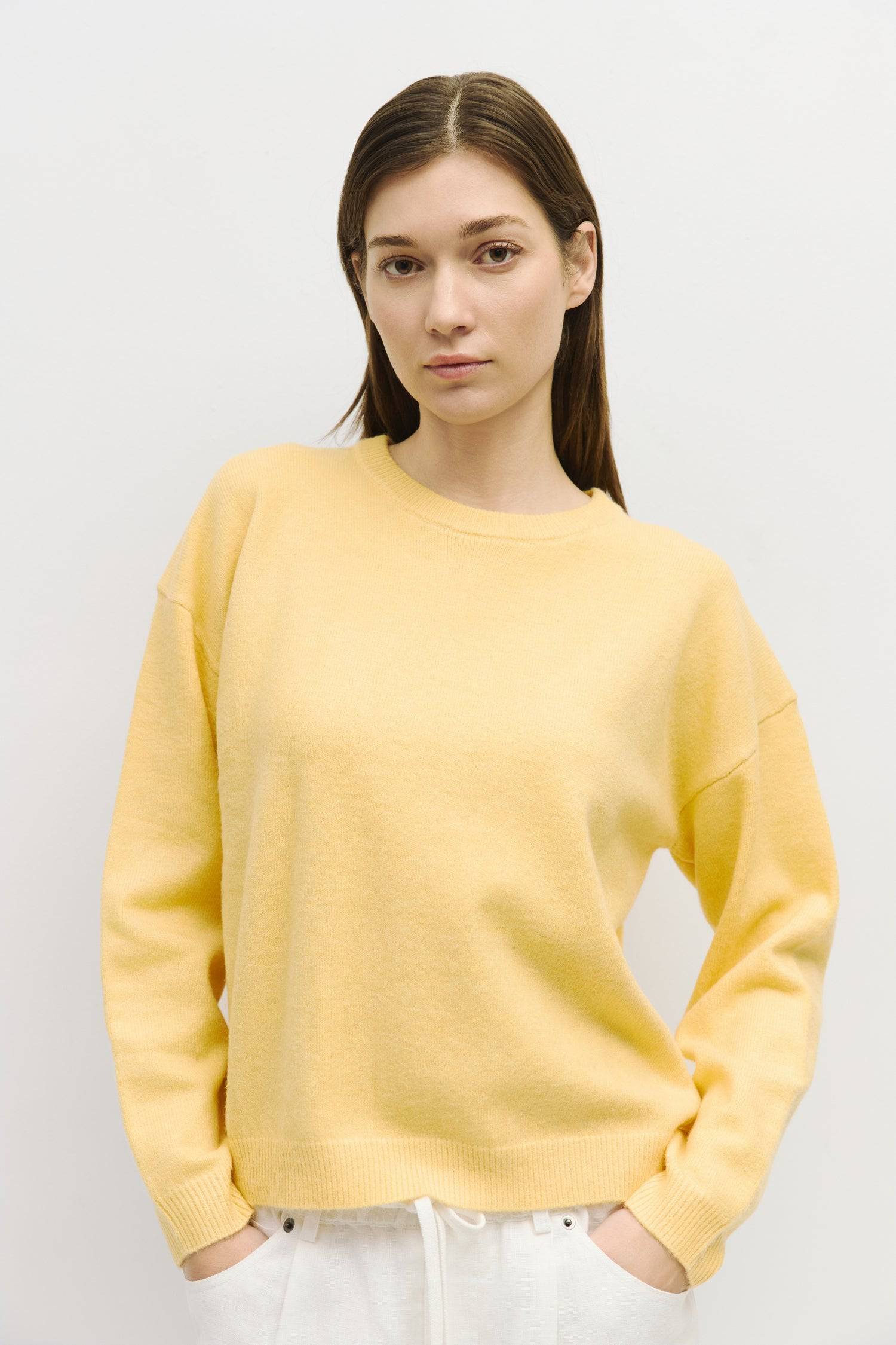 8272377479389, The Sutton Sweater, Outerwear, Mod Ref, Blue,Casual,cf-color-blue,cf-size-l,cf-size-m,cf-size-s,cf-vendor-mod-ref,Cream,Drop Shoulder Sleeve,fall,Knit,Light Blue,light weight,Lightweight,Mod Ref,modref,Multicolor,new,Pullover,Relaxed,Relaxed Fit,Sage,Soft Knit,Sweater,Sweater Top,Transitional,winter,Women's, Information Add some subtle color to your collection with The Sutton Sweater. It's a multi-colored knit sweater designed with a relaxed fit and dropped shoulders for ultimate comfort. Thi