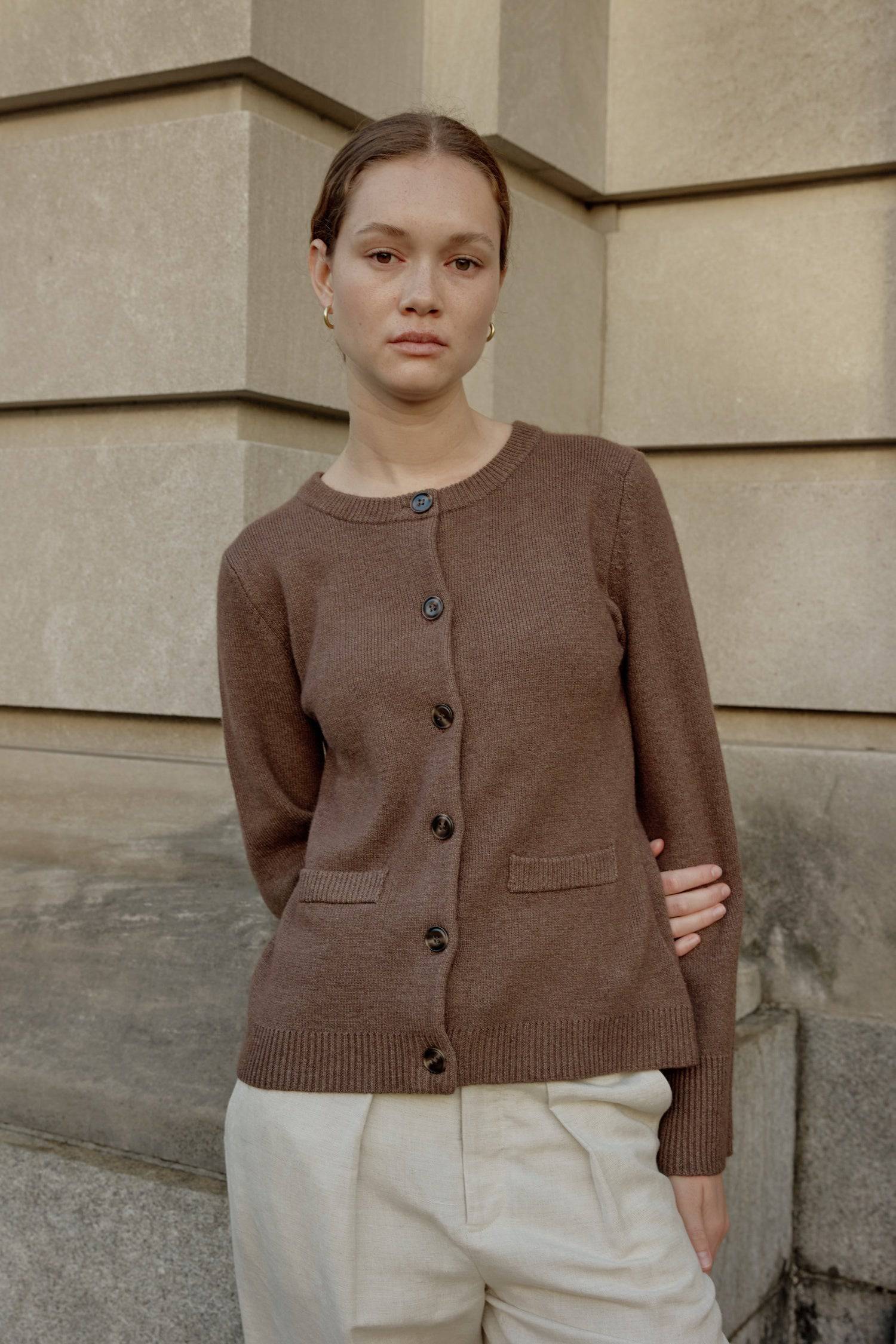 8406224437469, The Tyler Cardigan, Outerwear, Mod Ref, Acrylic,beige,bell sleeves,Black,Button up,Cardigan,Casual,cf-color-beige,cf-color-black,cf-color-oatmeal,cf-size-l,cf-size-m,cf-size-s,cf-size-xl,cf-size-xs,cf-vendor-mod-ref,Colder Seasons,Collar,collared,Cotton,fall,heavy weight,Knit,Matching Set,Mod Ref,modref,new,nylon,Oatmeal,polyester,Pullover,Rib Knit,semi-cropped,set,Sets,shawl,shawl collar,Soft Knit,tonal,Transitional,winter,Women's, Information The Tyler Cardigan features slightly flared slee