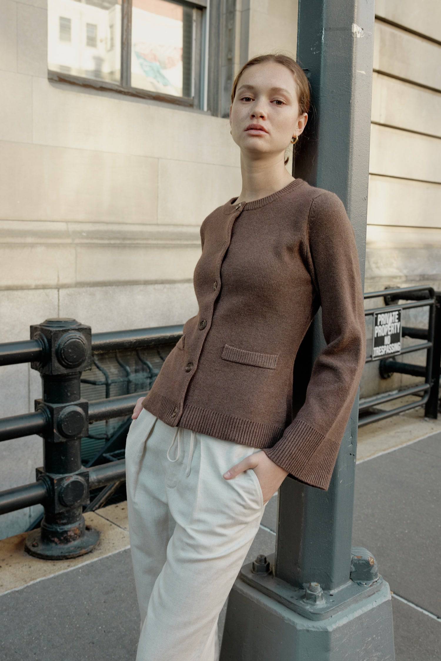 8406224437469, The Tyler Cardigan, Outerwear, Mod Ref, Acrylic,beige,bell sleeves,Black,Button up,Cardigan,Casual,cf-color-beige,cf-color-black,cf-color-oatmeal,cf-size-l,cf-size-m,cf-size-s,cf-size-xl,cf-size-xs,cf-vendor-mod-ref,Colder Seasons,Collar,collared,Cotton,fall,heavy weight,Knit,Matching Set,Mod Ref,modref,new,nylon,Oatmeal,polyester,Pullover,Rib Knit,semi-cropped,set,Sets,shawl,shawl collar,Soft Knit,tonal,Transitional,winter,Women's, Information The Tyler Cardigan features slightly flared slee