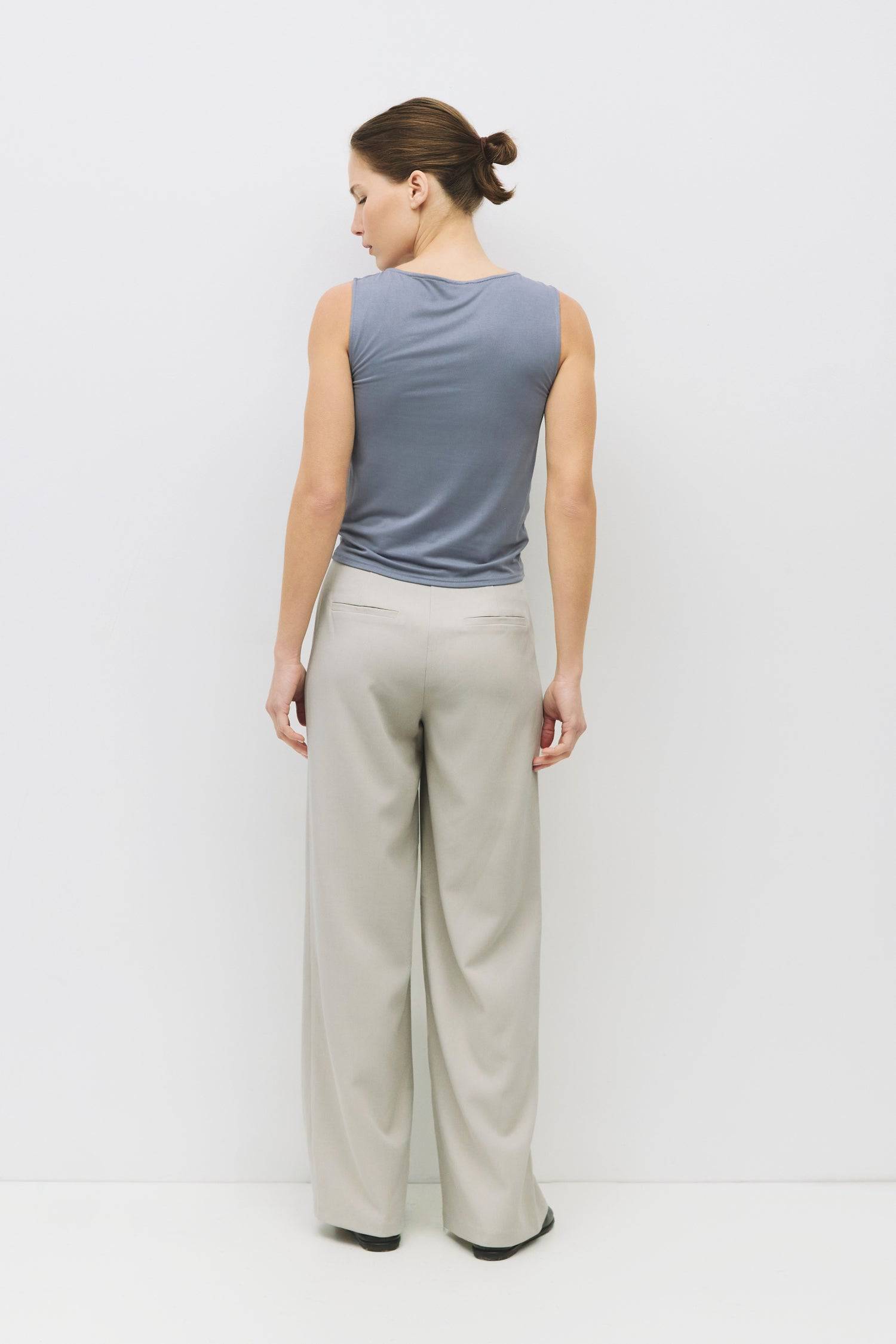 8983730028765, The Amal Top, Tops, Mod Ref, All Row,allrow,Black,Casual,cf-color-black,cf-color-blush,cf-color-charcoal,cf-color-olive,cf-color-white,cf-size-l,cf-size-m,cf-size-s,cf-vendor-all-row,Charcoal,Cowl,cowl neck,Cozy,Draped,ivory,Khaki,knit,Knit Top,Long Sleeve,Long Sleeve Top,Matching Set,modal,new,set,Sets,Short Sleeve,Spring,Summer,texture,thin,Women's,womens top, Information The Amal Top is a fitted modal knit top featuring a cozy cowl neckline and pleated shoulder details for a touch of elega