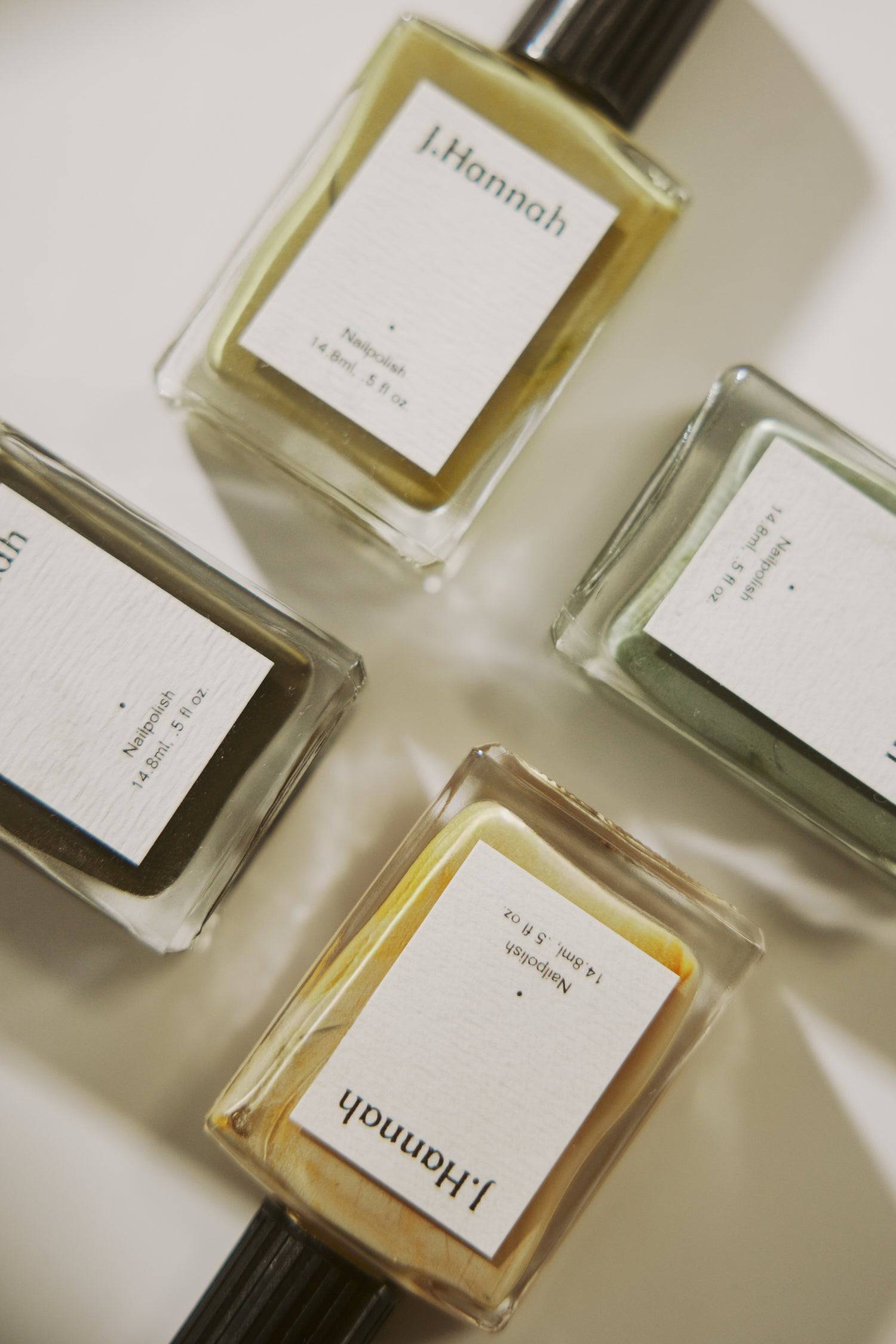 8171739742429, Artichoke Nail Polish, Accessories, J.Hannah, accessories,artichoke,cf-color-artichoke,cf-vendor-j-hannah,green,j.hannah,laquer,nail,nails,polish,vegan, Architectural flower. Tender heart. Hearty green. Free From: Toluene, Formaldehyde, Dibutyl Phthalate (DBP), Formaldehyde Resin, Camphor, Ethyl Tosylamide, Xylene, Triphenyl Phosphate (TPHP) Additionally, free from gluten and animal-derived ingredients as neither are typically used in nail polish. 0.5 ozFind more about J.Hannah here Please no