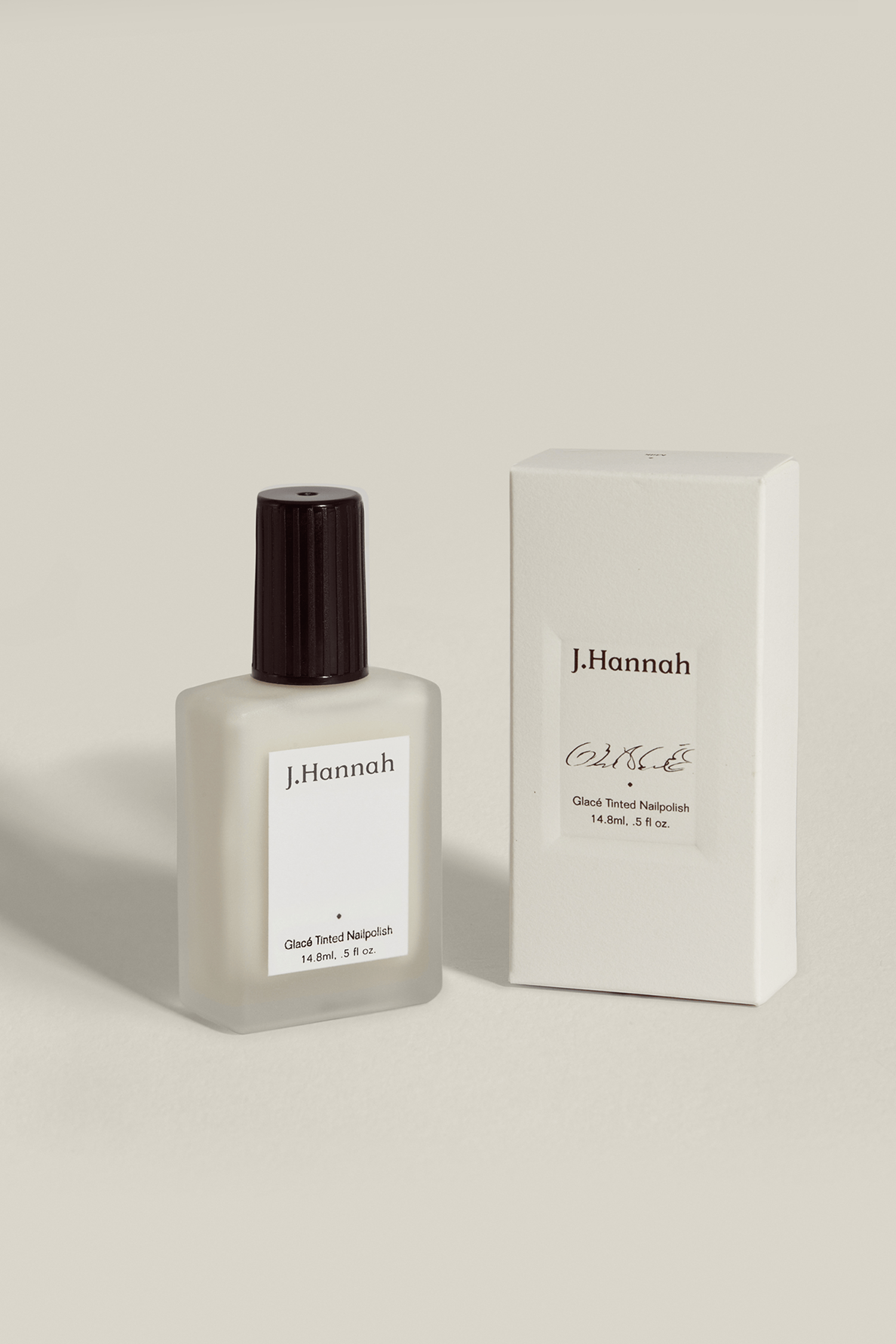 8704479002845, Milk (Glacé Tint), Accessories, J.Hannah, accessories,cf-vendor-j-hannah,cruelty-free,Everyday,hepworth,j.hannah,laquer,milk,nail,nails,non-toxic,off white,organic,polish,purple,Semi-Sheer,Sheer,tint,vegan,watercolors,wine, Porcelain Filter. Nigori Sake. Cloudy Chiffon. A shade that’s everything and nothing: with one thin coat, Milk wears like a subtle, creamy filter, or a French mani’s softly blurred counterpart. When layered, it builds into a soft, semi-sheer off-white. Milk is part of the