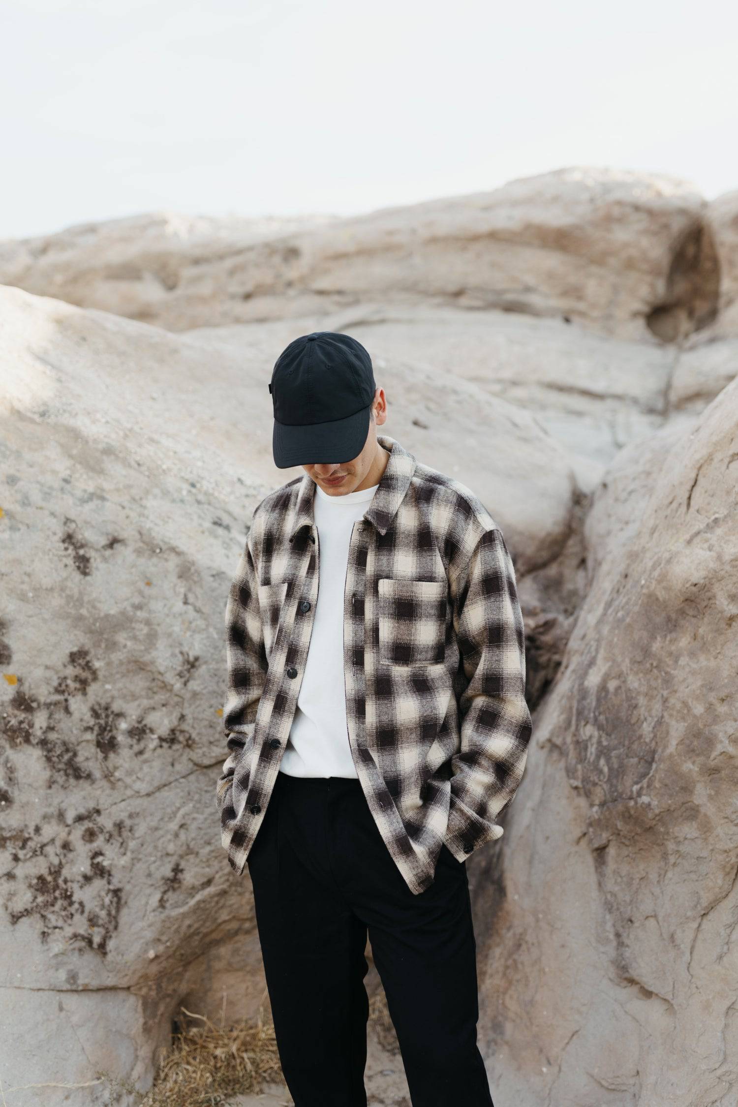 4506663026778, The Gia Hat, Accessories, Mod Ref | Common Market, adjustable,baseball hat,cap,cf-color-grey,cf-color-navy,cf-vendor-mod-ref-common-market,common market,dad hat,hat,mens,modrefcommonmarket,nylon,snapback,strapback,vintage, The classic baseball cap with clean lines and an adjustable strap. Give any outfit a casual style by adding this accessory. Style #A128, , ,