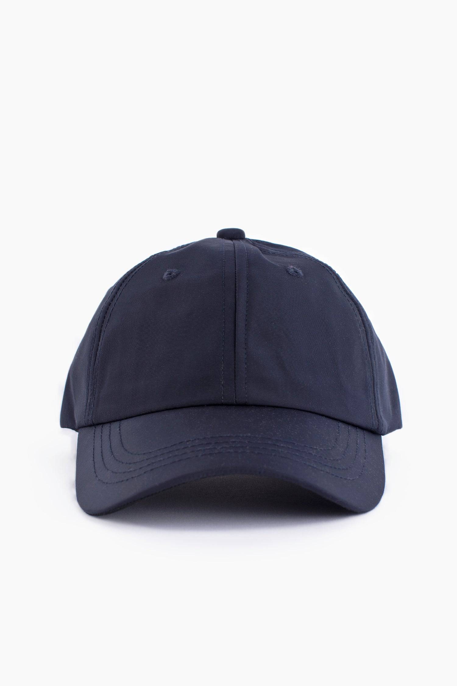 4506663026778, The Gia Hat, Accessories, Mod Ref | Common Market, adjustable,baseball hat,cap,cf-color-grey,cf-color-navy,cf-vendor-mod-ref-common-market,common market,dad hat,hat,mens,modrefcommonmarket,nylon,snapback,strapback,vintage, The classic baseball cap with clean lines and an adjustable strap. Give any outfit a casual style by adding this accessory. Style #A128, , ,