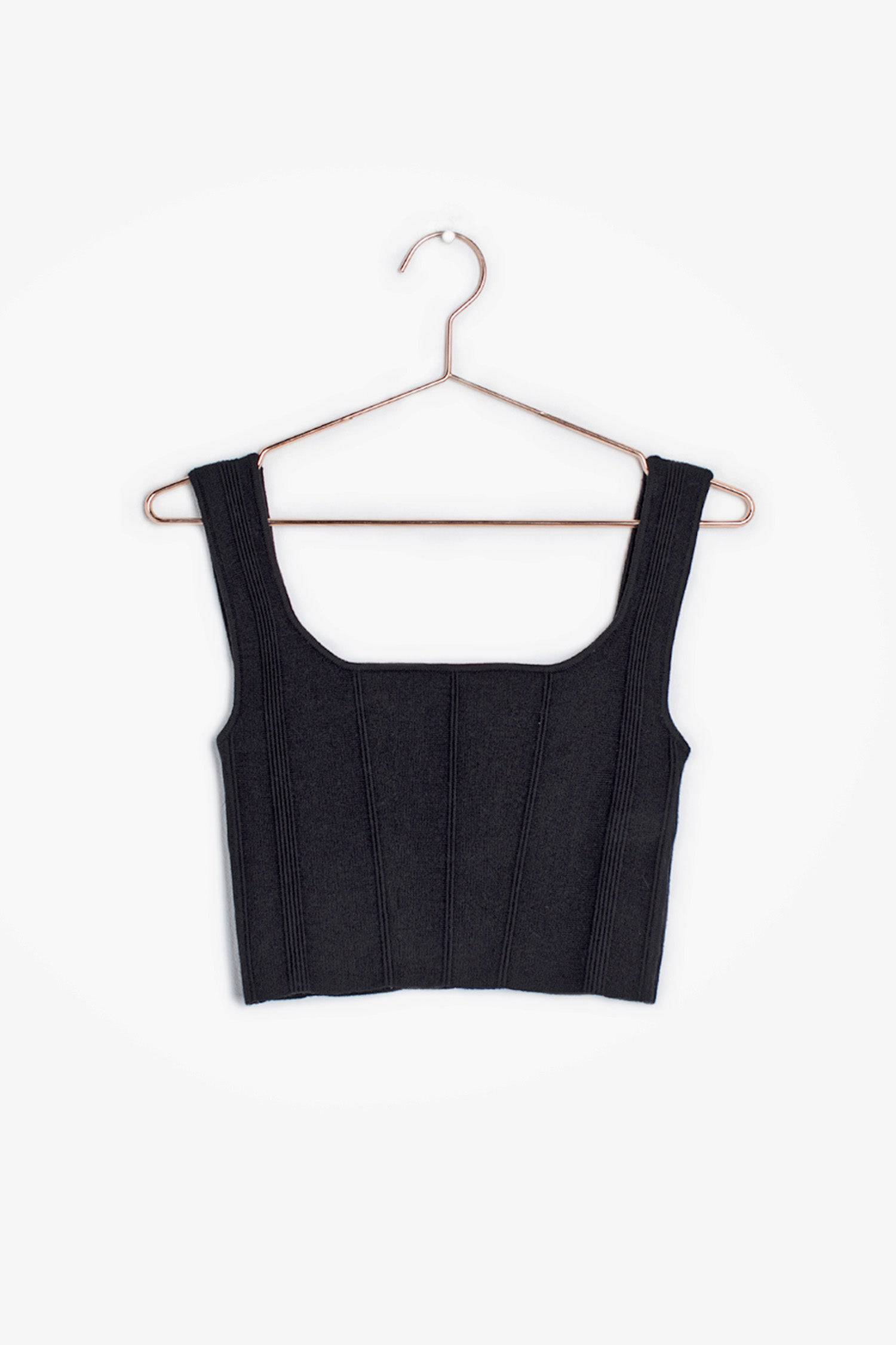 7098821968037, The Millie Top, Tops, All Row, All Row,allrow,Basic,Basics,Black,Blush,brown,Burgundy,Casual,cf-color-black,cf-color-blush,cf-color-brown,cf-color-green,cf-color-ivory,cf-color-khaki,cf-color-lavender,cf-color-olive,cf-size-l,cf-size-m,cf-size-s,cf-vendor-all-row,Comfortable,ivory,Khaki,Lavender,Layers,Minimal,new,Olive,Piping Detail,Sleeveless,Sleeveless Top,tank,Tank Top,Top,Transitional,Women's,  Information Structured sleeveless crop top with piping detail. Details 40% Viscose, 40% Nylon