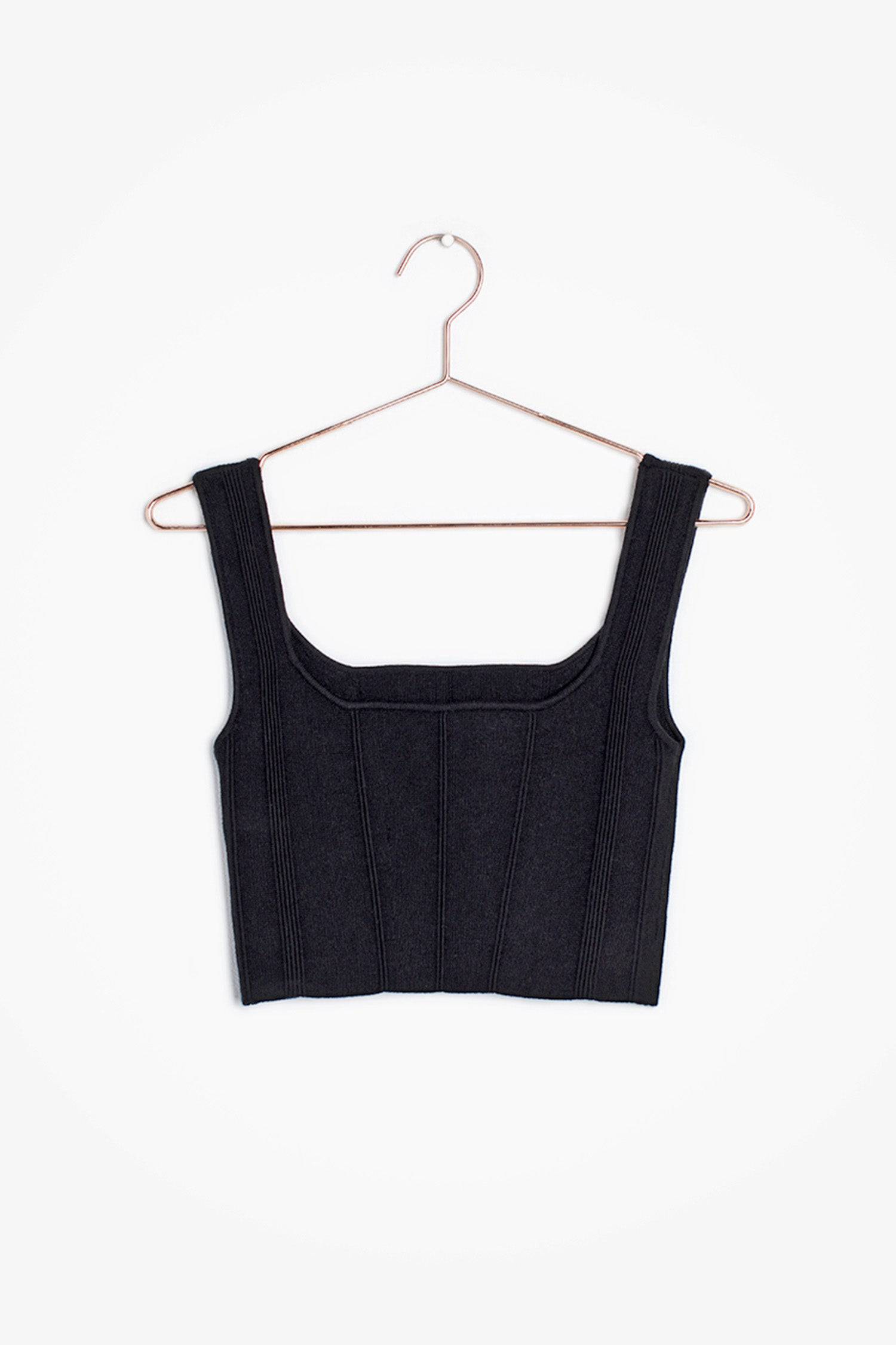 7098821968037, The Millie Top, Tops, All Row, All Row,allrow,Basic,Basics,Black,Blush,brown,Burgundy,Casual,cf-color-black,cf-color-blush,cf-color-brown,cf-color-green,cf-color-ivory,cf-color-khaki,cf-color-lavender,cf-color-olive,cf-size-l,cf-size-m,cf-size-s,cf-vendor-all-row,Comfortable,ivory,Khaki,Lavender,Layers,Minimal,new,Olive,Piping Detail,Sleeveless,Sleeveless Top,tank,Tank Top,Top,Transitional,Women's,  Information Structured sleeveless crop top with piping detail. Details 40% Viscose, 40% Nylon