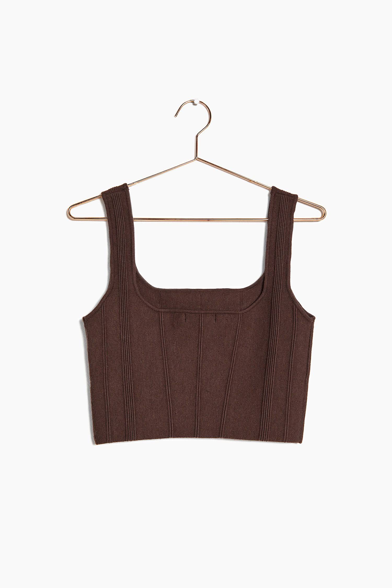 7098821968037, The Millie Top, Tops, All Row, All Row,allrow,Basic,Basics,Black,Blush,brown,Burgundy,Casual,cf-color-black,cf-color-blush,cf-color-brown,cf-color-green,cf-color-ivory,cf-color-khaki,cf-color-lavender,cf-color-olive,cf-size-l,cf-size-m,cf-size-s,cf-vendor-all-row,Comfortable,ivory,Khaki,Lavender,Layers,Minimal,new,Olive,Piping Detail,Sleeveless,Sleeveless Top,tank,Tank Top,Top,Transitional,Women's,  Information Structured sleeveless crop top with piping detail. Details 40% Viscose, 40% Nylon