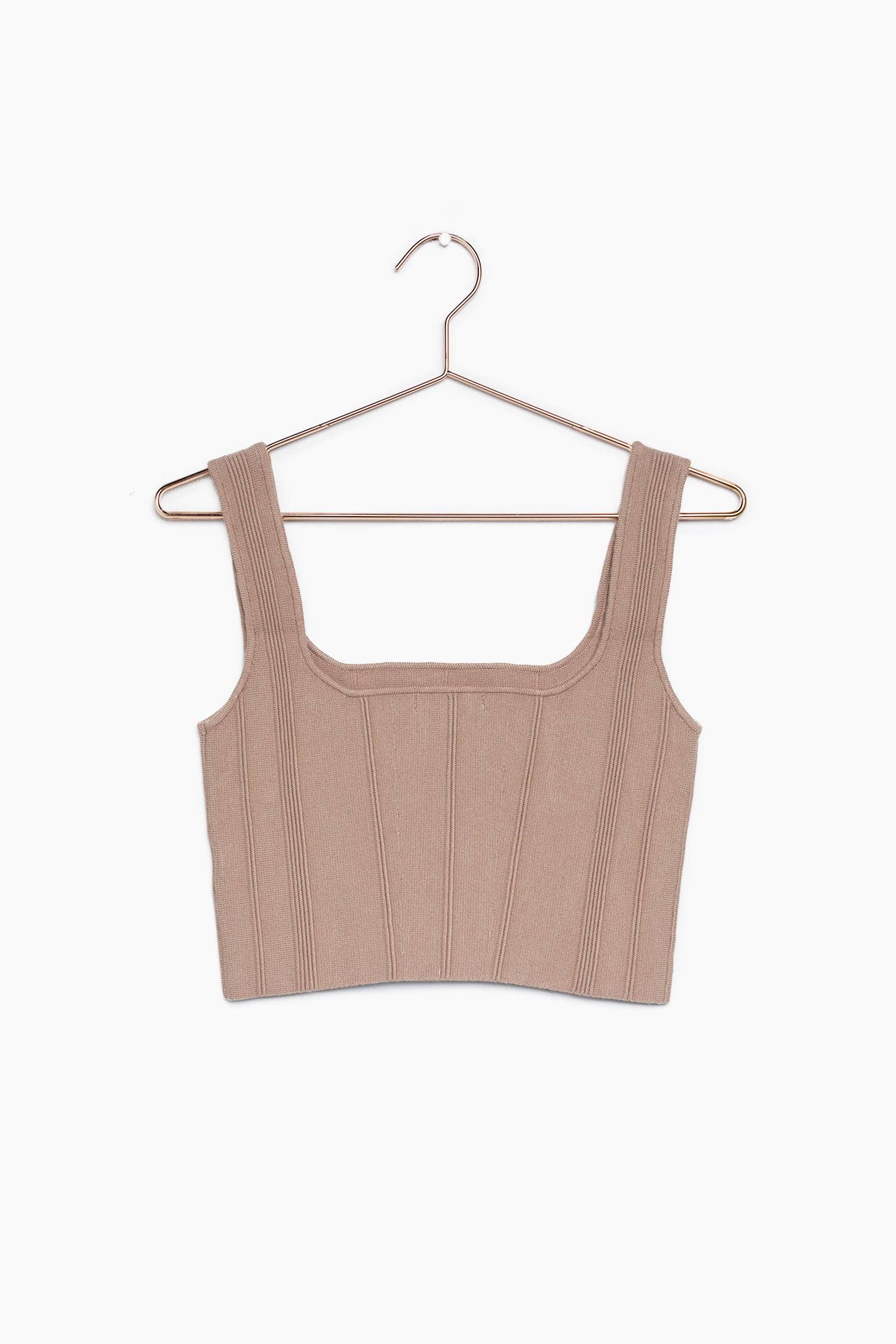 7098821968037, The Millie Top, Tops, All Row, All Row,allrow,Basic,Basics,Black,Blush,brown,Burgundy,Casual,cf-color-black,cf-color-blush,cf-color-brown,cf-color-green,cf-color-ivory,cf-color-khaki,cf-color-lavender,cf-color-olive,cf-size-l,cf-size-m,cf-size-s,cf-vendor-all-row,Comfortable,ivory,Khaki,Lavender,Layers,Minimal,new,Olive,Piping Detail,Sleeveless,Sleeveless Top,tank,Tank Top,Top,Transitional,Women's,  Information Structured sleeveless crop top with piping detail. Details 40% Viscose, 40% Nylon