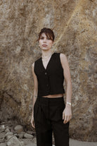 Women's Back Cut Out Vest