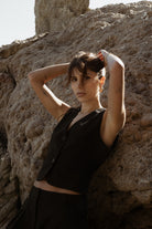 Women's Back Cut Out Vest