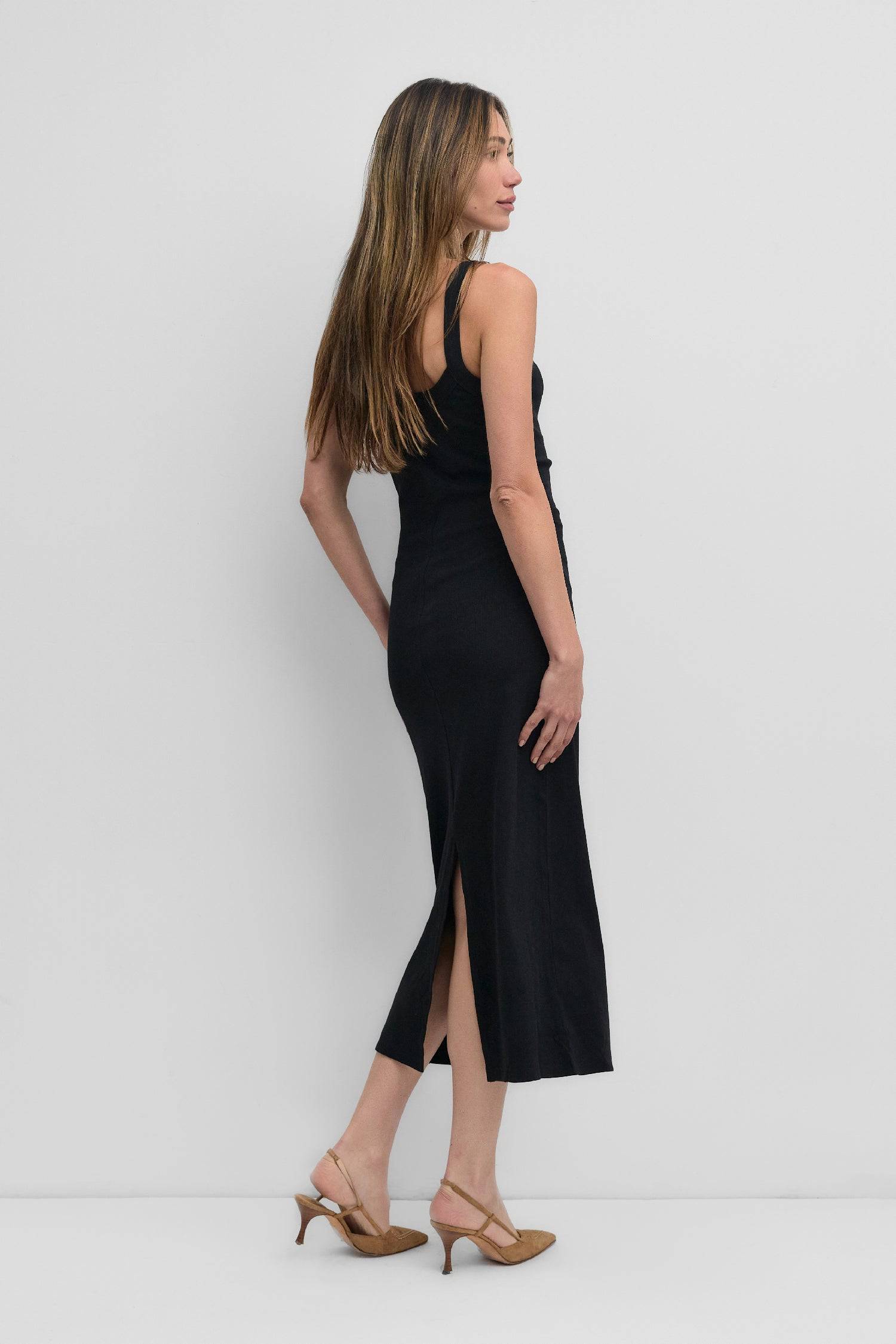 レディースウェア melt the lady logo cross dress gray レディースウェア melt the lady logo cross dress gray melt