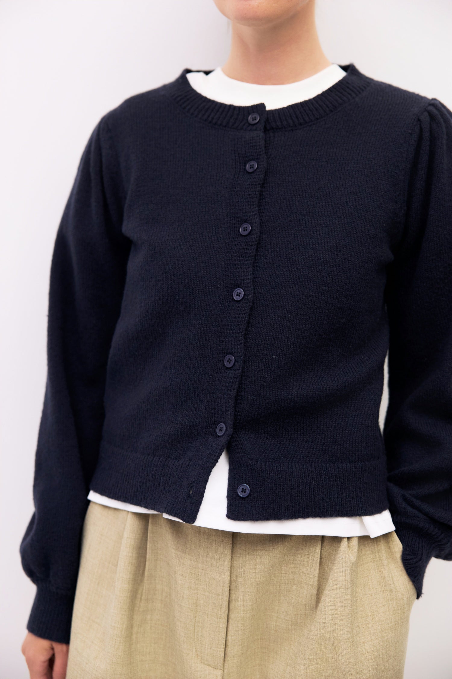 The Sola Cardigan | Puff Sleeve Cardigan