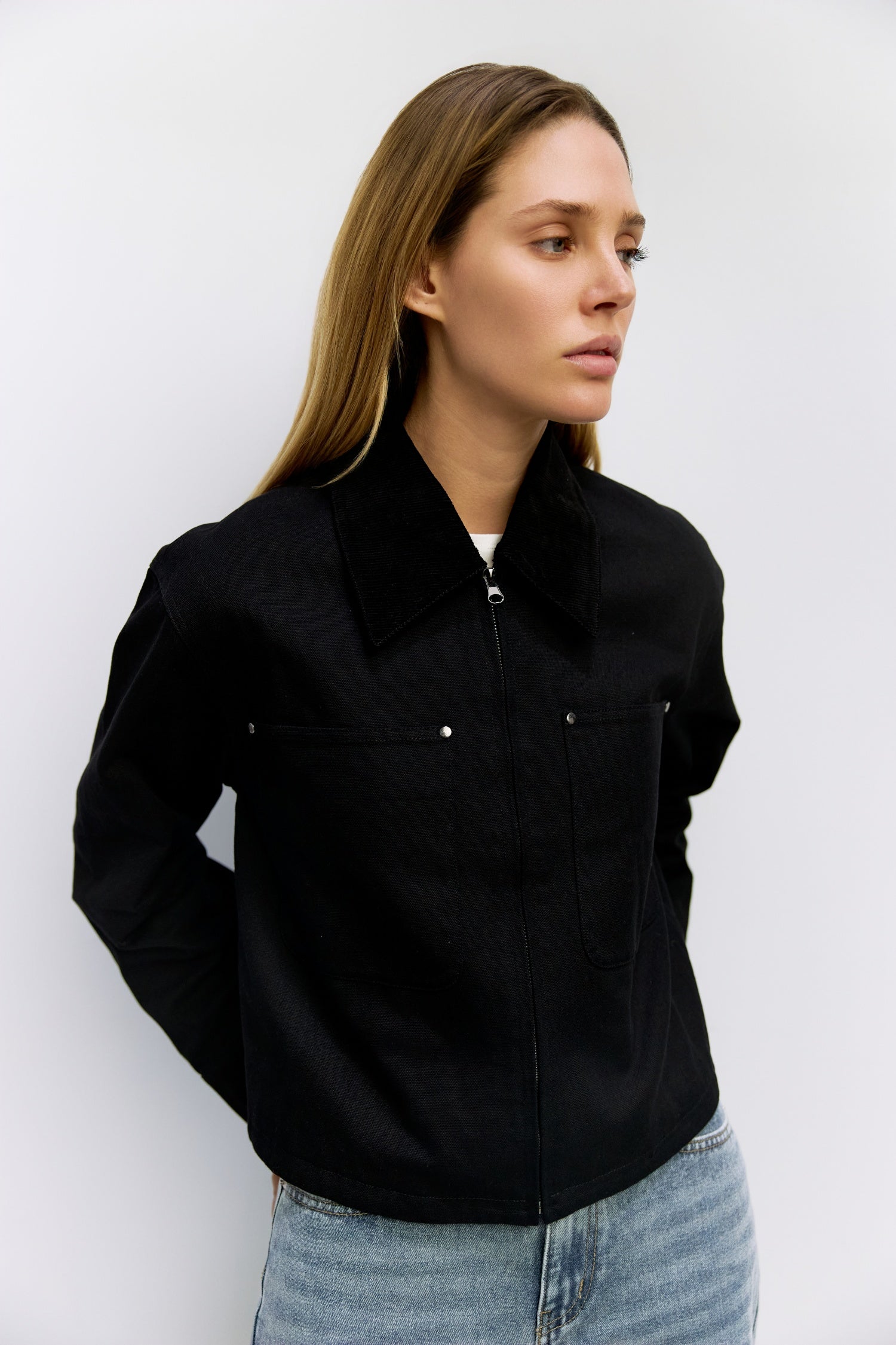 The Laurel Jacket | Duck Twill Utility Jacket