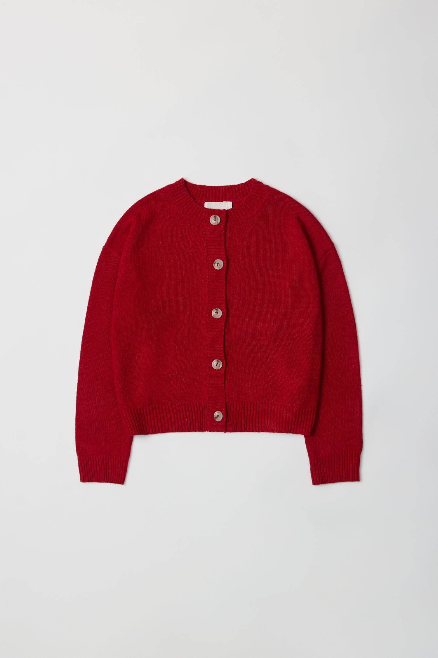 THE TOÉ BAKER CARDIGAN RED TOÉ Baker Cardigan – THE TOÉ