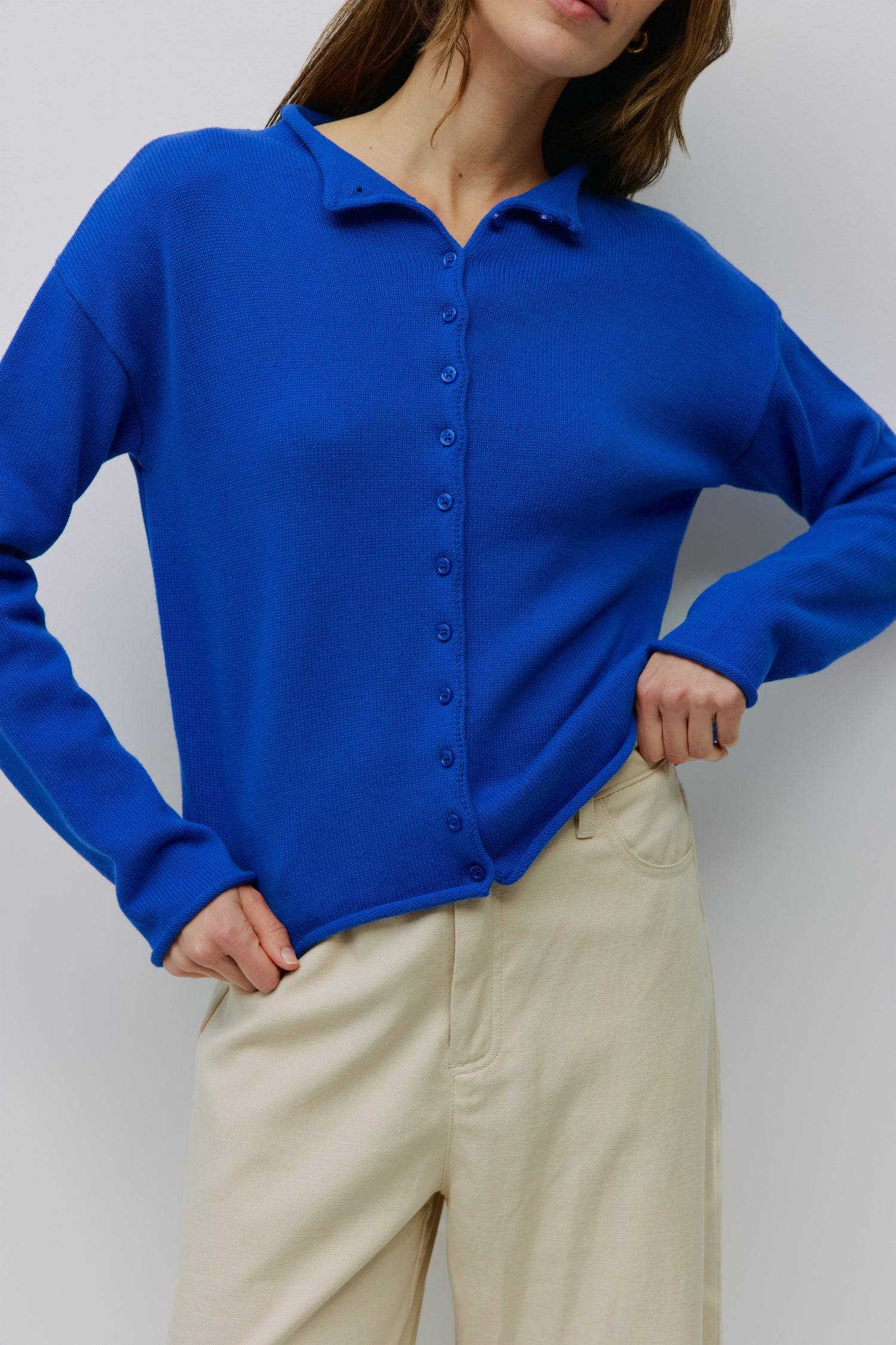 9045599453405, The Marlo Cardigan, Outerwear, Mod Ref, Basic,Basics,Button up,Cardigan,Casual,cf-color-oatmeal,cf-size-l,cf-size-m,cf-size-s,cf-size-xl,cf-size-xs,cf-vendor-mod-ref,Colder Seasons,Collar,collared,Cotton,fall,heavy weight,Knit,Mod Ref,modref,new,nylon,Pullover,Relaxed,Relaxed Fit,Rib Knit,rolled hem,set,Soft Knit,tonal,tonal buttons,Transitional,winter,Women's, Information The Marlo Cardigan is crafted from a midweight knit with a relaxed silhouette. Designed with a rolled crewneck, cuffs, an