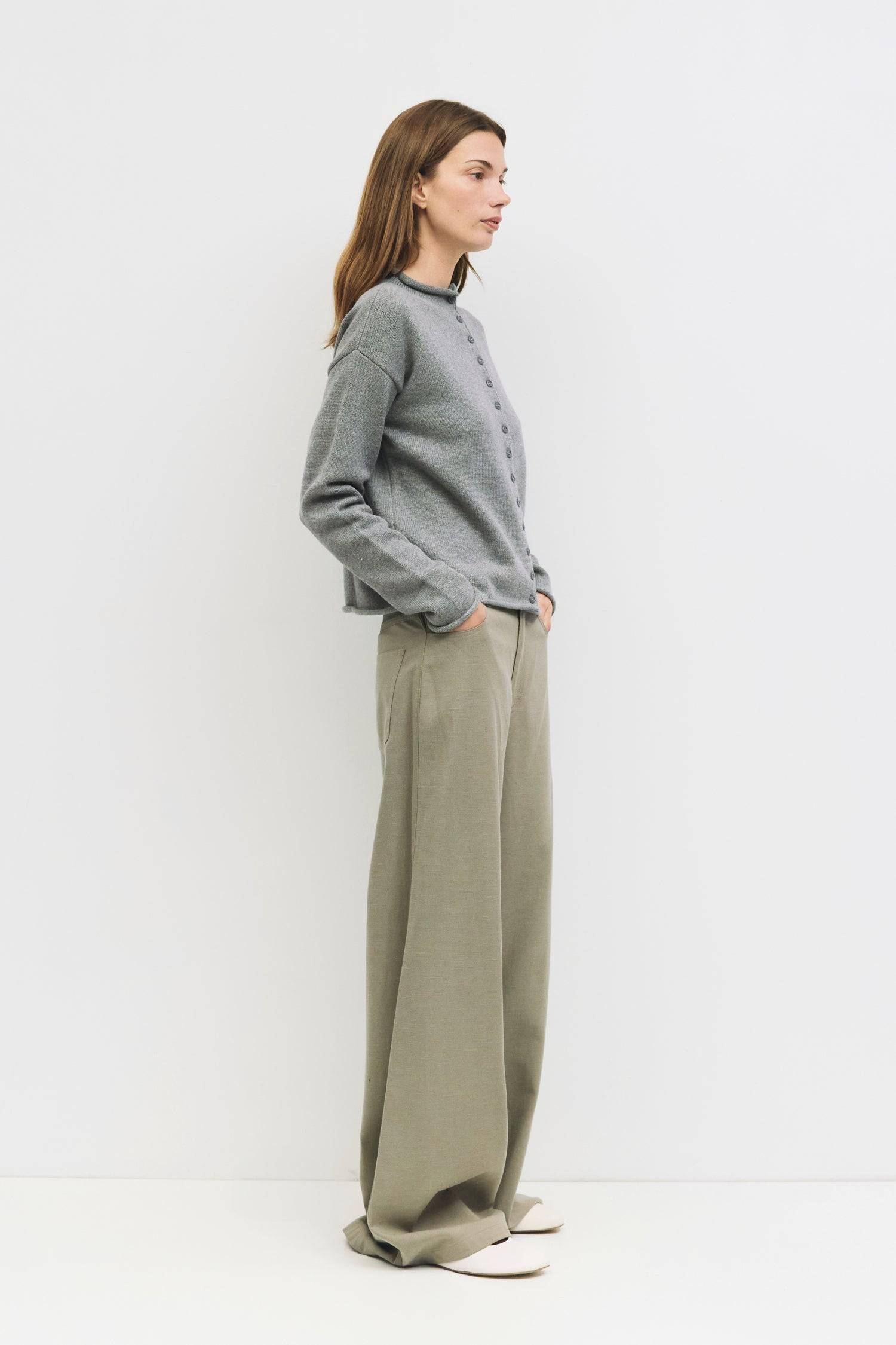 9045599453405, The Marlo Cardigan, Outerwear, Mod Ref, Basic,Basics,Button up,Cardigan,Casual,cf-color-oatmeal,cf-size-l,cf-size-m,cf-size-s,cf-size-xl,cf-size-xs,cf-vendor-mod-ref,Colder Seasons,Collar,collared,Cotton,fall,heavy weight,Knit,Mod Ref,modref,new,nylon,Pullover,Relaxed,Relaxed Fit,Rib Knit,rolled hem,set,Soft Knit,tonal,tonal buttons,Transitional,winter,Women's, Information The Marlo Cardigan is crafted from a midweight knit with a relaxed silhouette. Designed with a rolled crewneck, cuffs, an