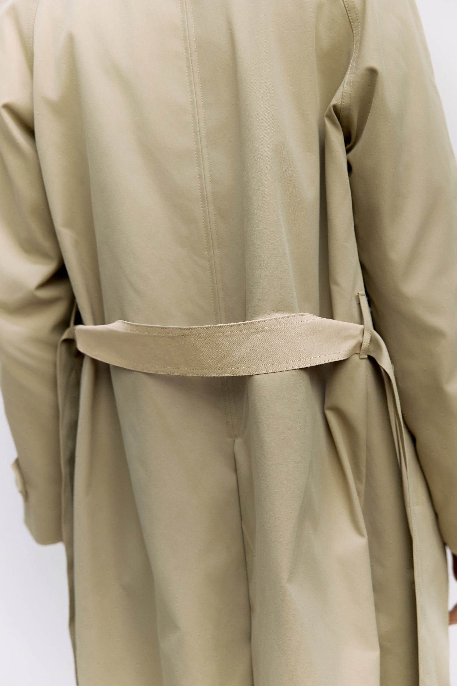 The Diane Coat | Brushed Twill Trench Coat