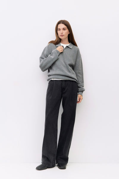 The Monroe Jeans | Pleated Wide Leg Jeans The Monroe Jeans | Pleated Wide Leg Jeans