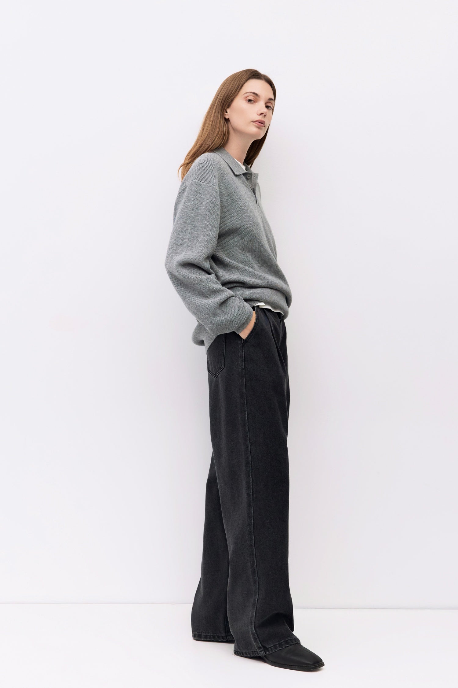 The Monroe Jeans | Pleated Wide Leg Jeans The Monroe Jeans | Pleated Wide Leg Jeans