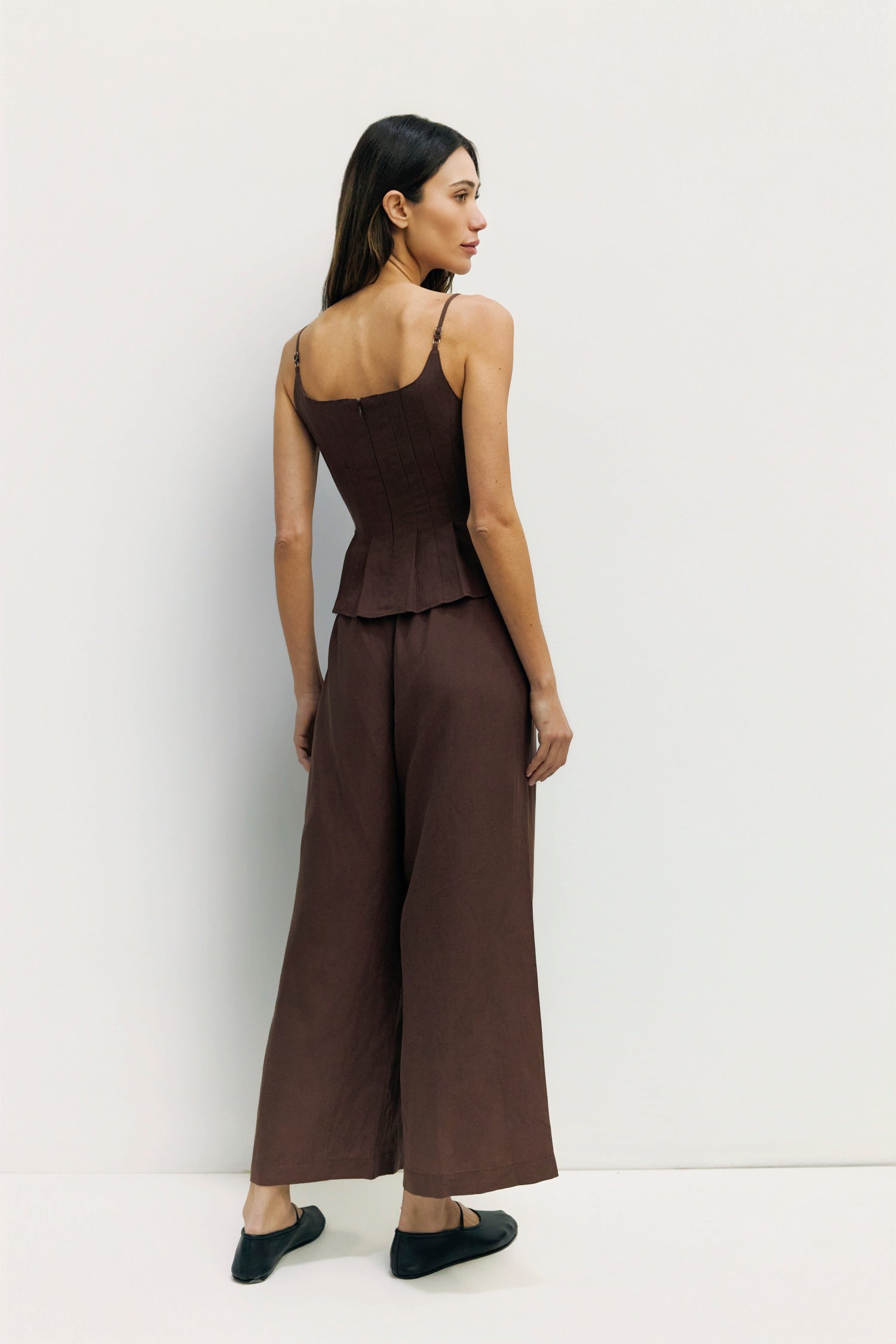 The Jocelyn Pants | Pleated Linen Pants