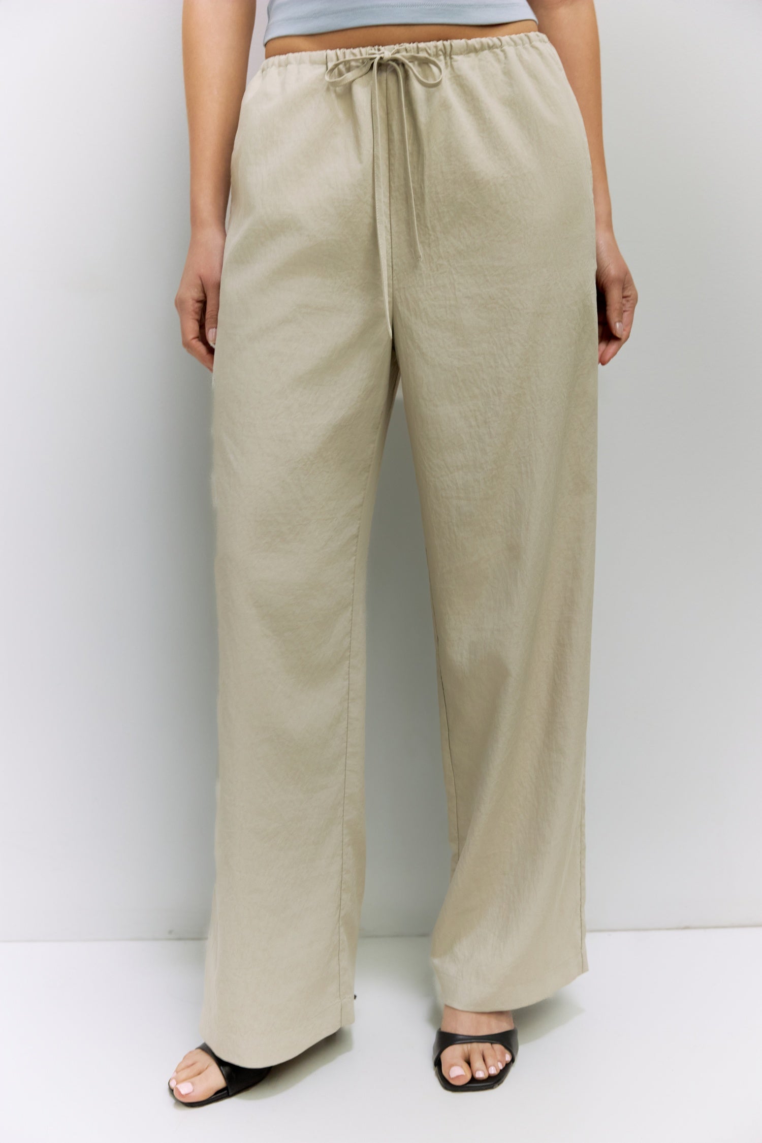 The Allie Pants | Wide Leg Drawstring Pants