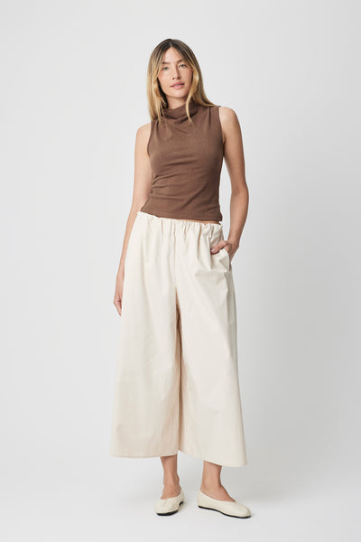 The Tara Pants | Shirred Waist Wide Leg Pants