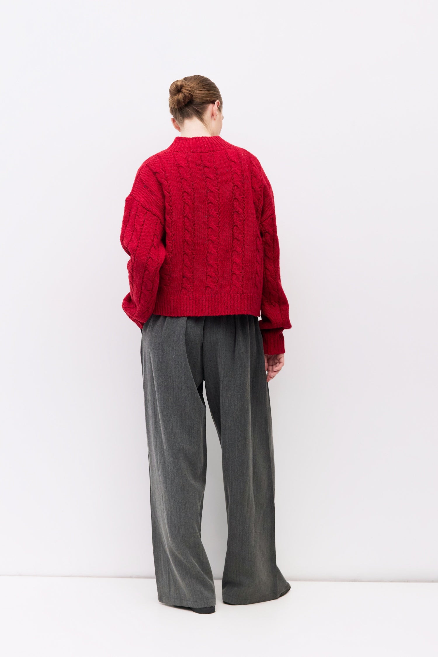The Pierre Sweater | Confetti Cable Knit Sweater