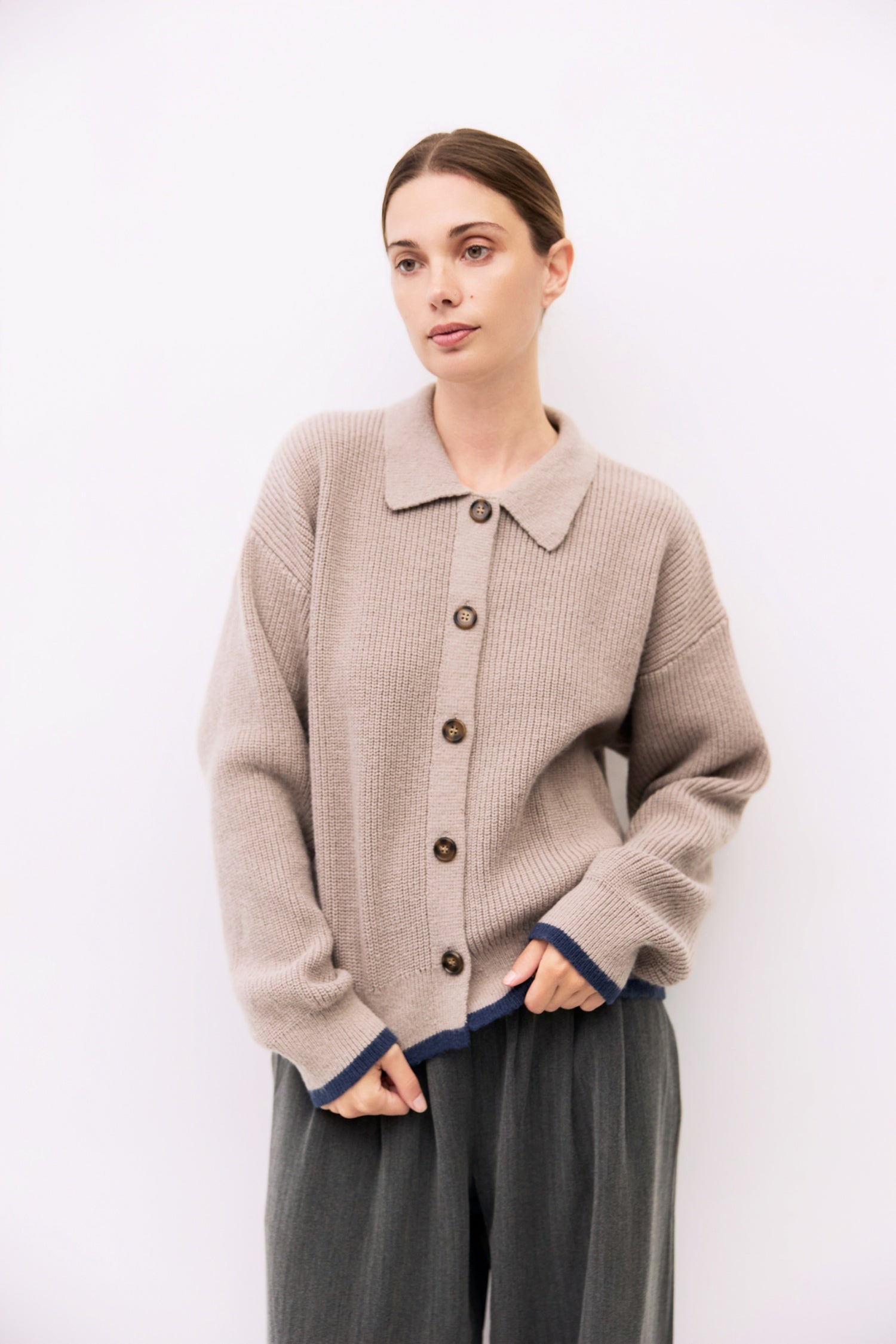 L'Appartement BASIC KNIT CARDIGAN美品 The Downtown Cardigan - All About Ami